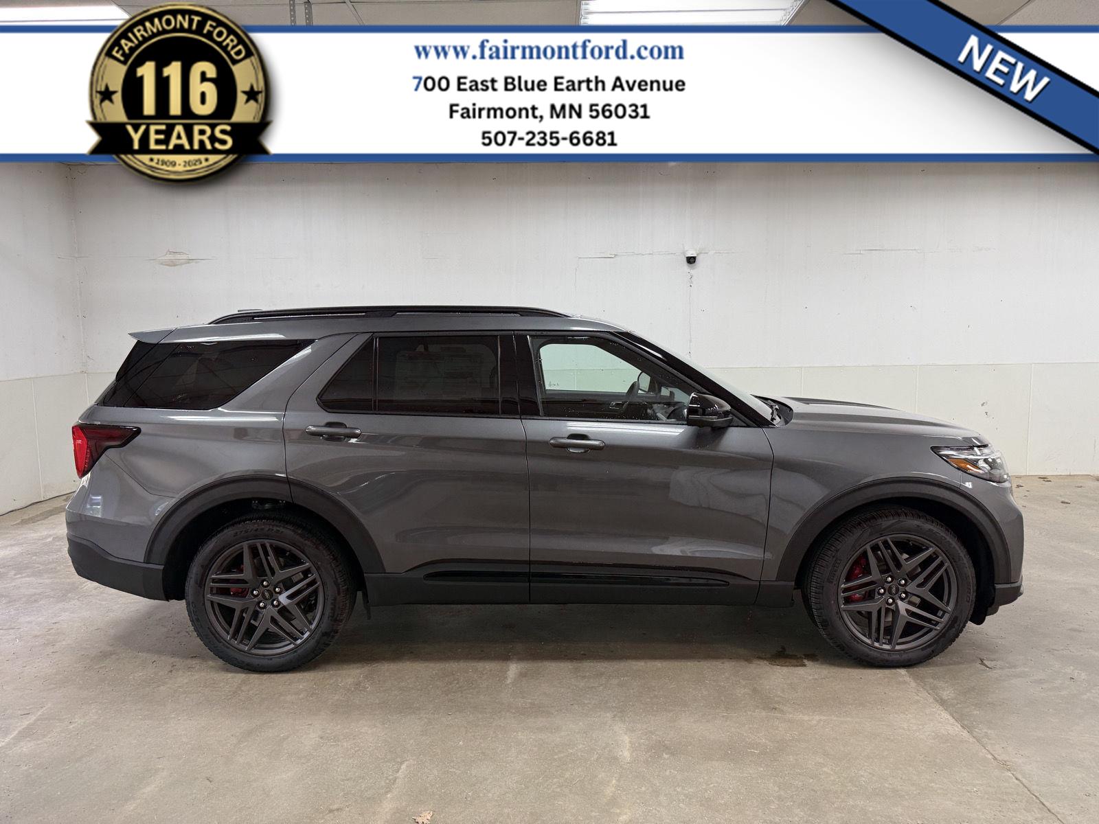 Carbonized Gray Metallic 2026 Ford Explorer SUV / Crossover All-Wheel Drive Automatic