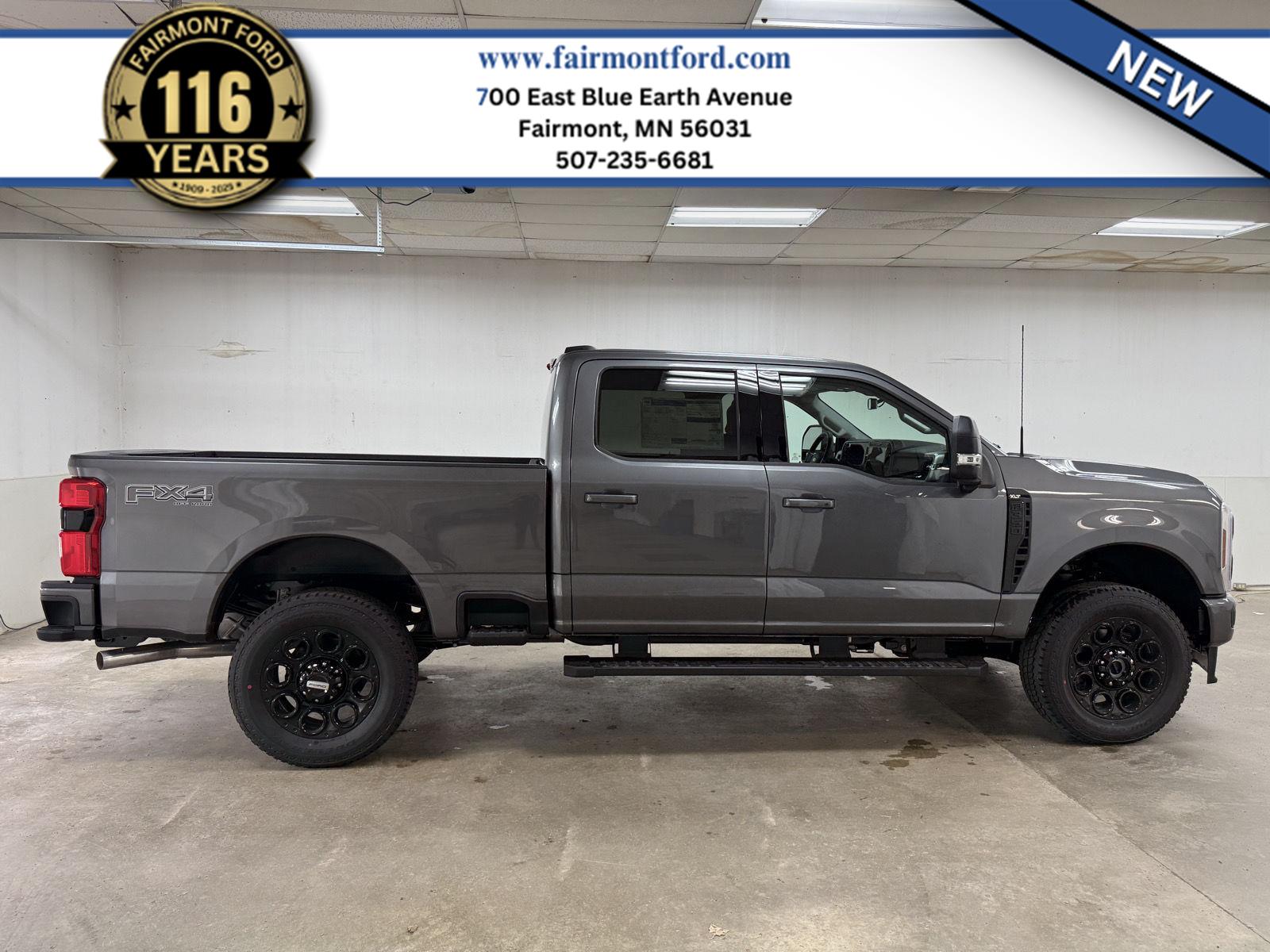 Carbonized Gray Metallic 2026 Ford F-350 Super Duty Pickup Truck Four-Wheel Drive Automatic