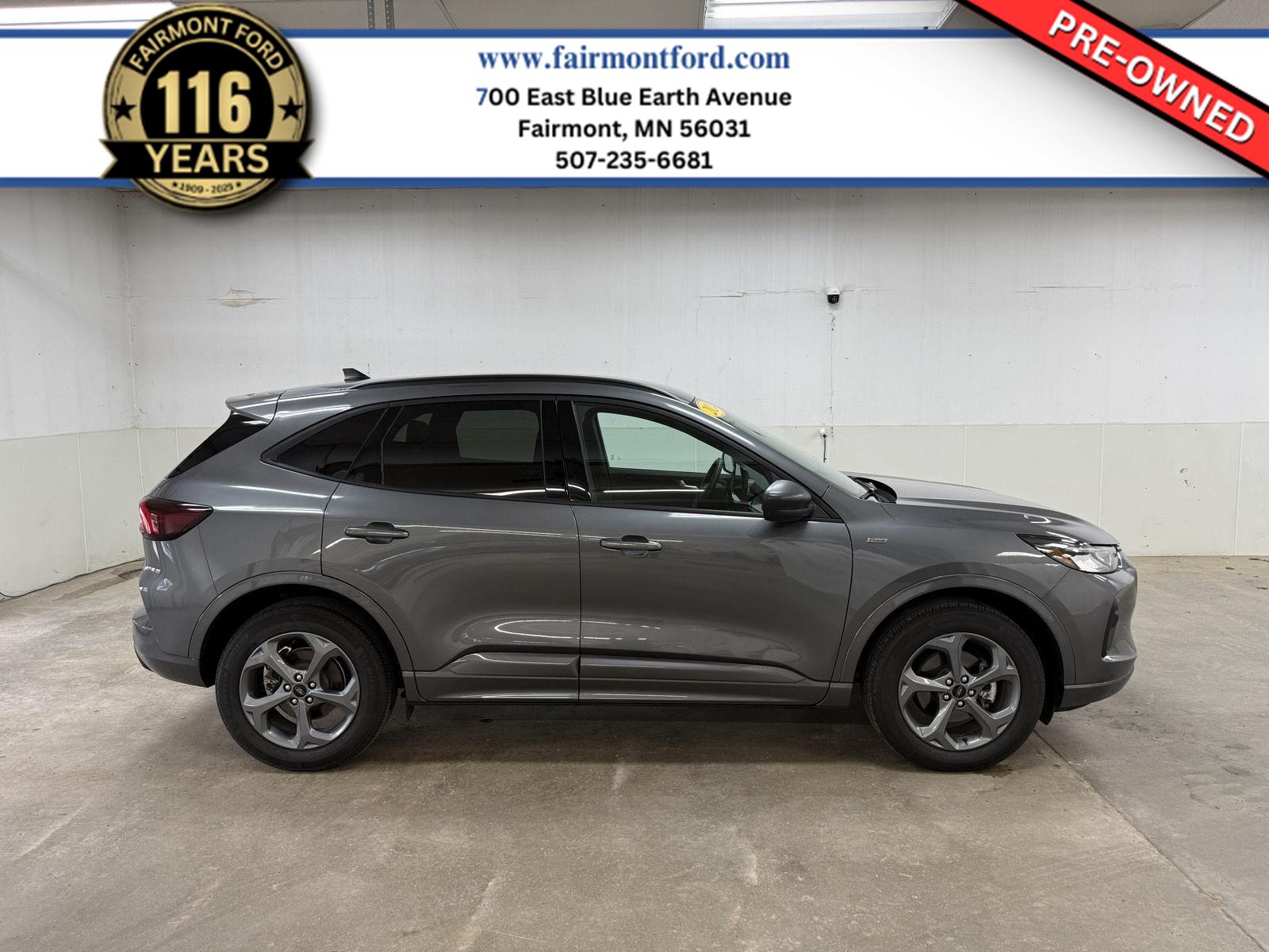 Carbonized Gray Metallic 2024 Ford Escape SUV / Crossover All-Wheel Drive 8-Speed Automatic