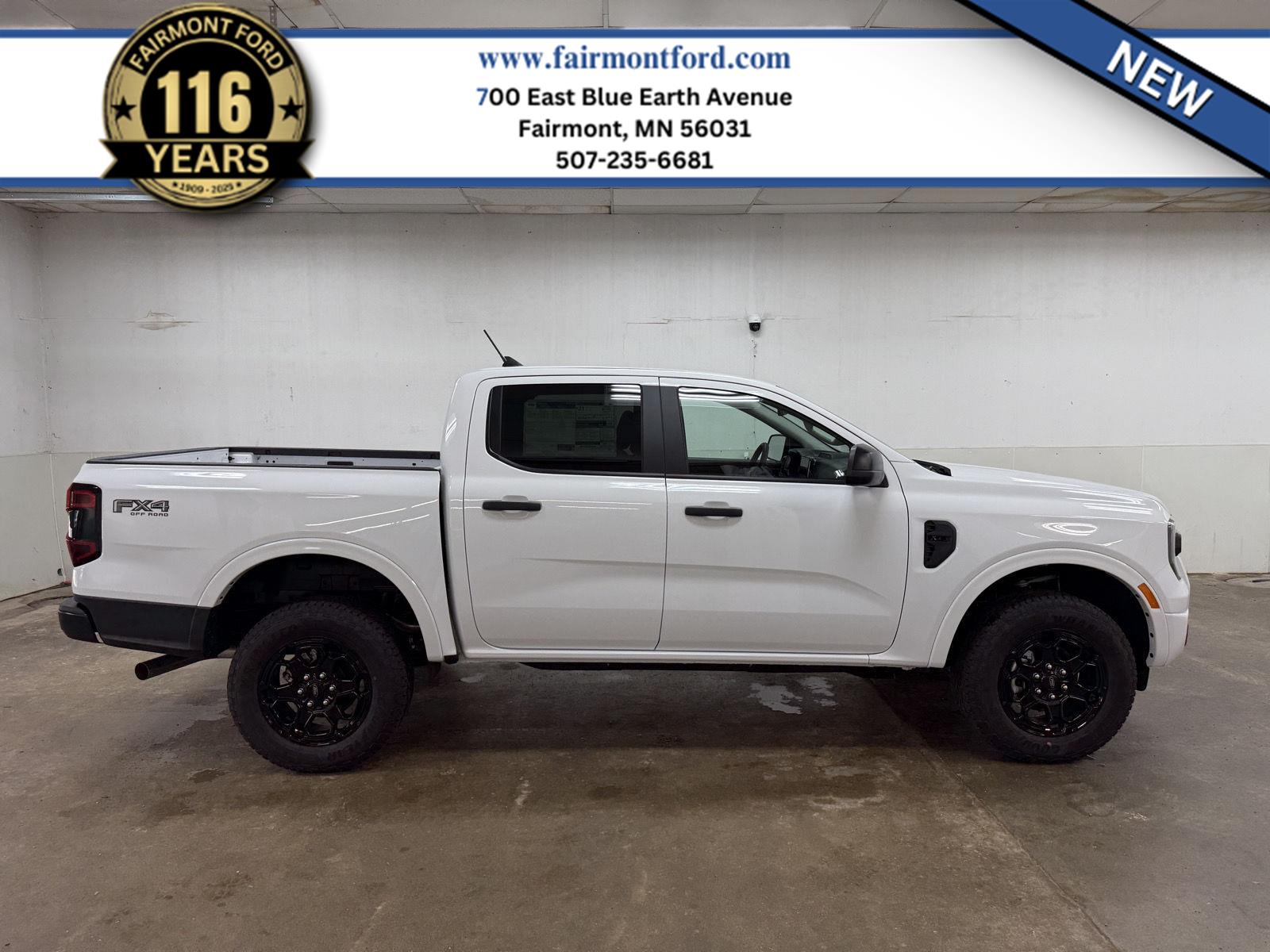 Oxford White 2026 Ford Ranger Pickup Truck Four-Wheel Drive Automatic