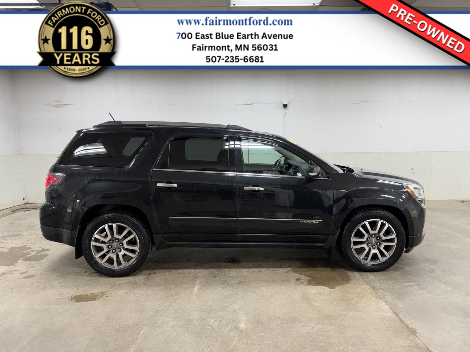 Carbon Black Metallic 2014 GMC Acadia SUV / Crossover All-Wheel Drive 6-Speed Automatic