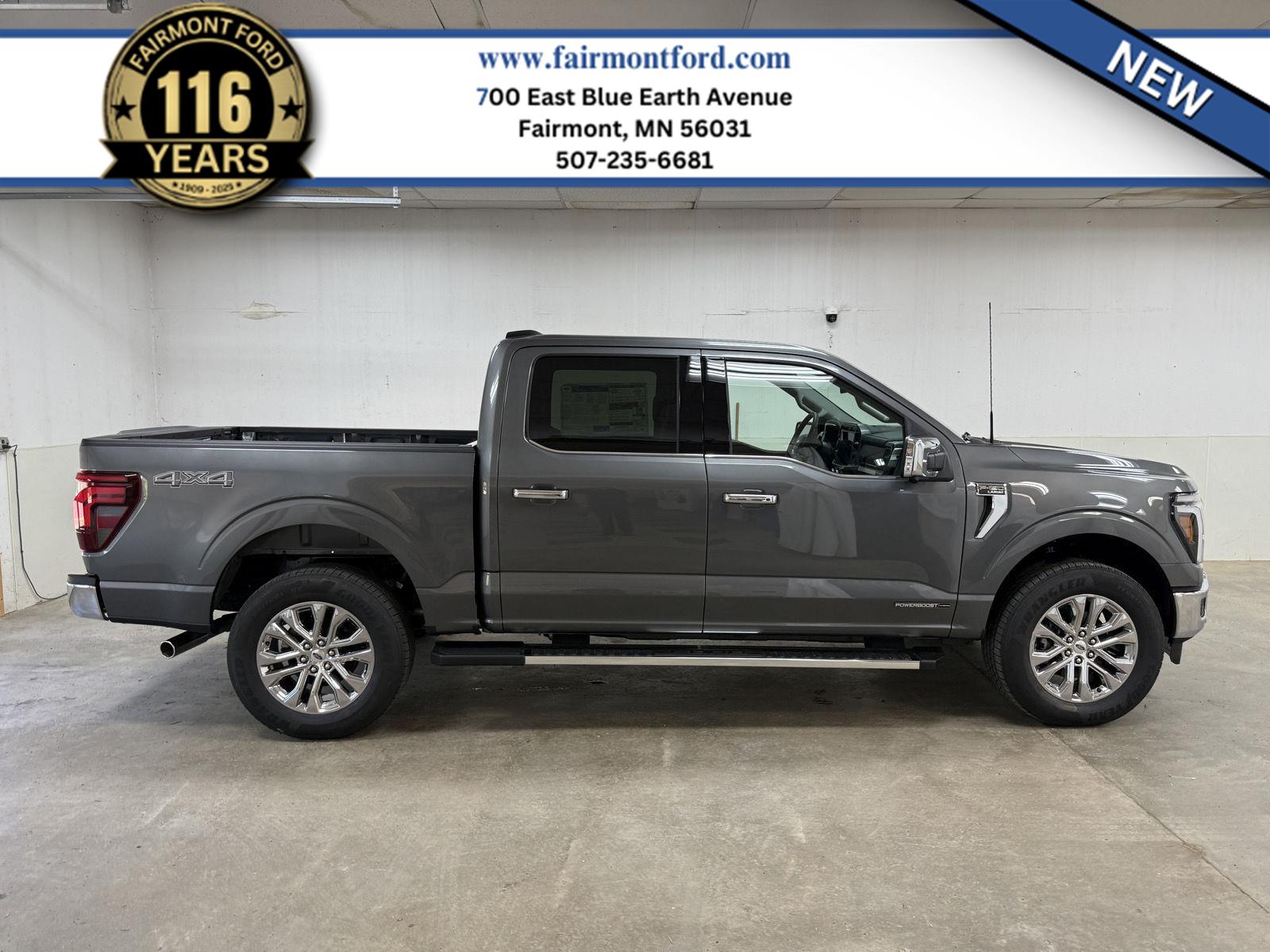 Carbonized Gray Metallic 2026 Ford F-150 Pickup Truck Four-Wheel Drive Automatic