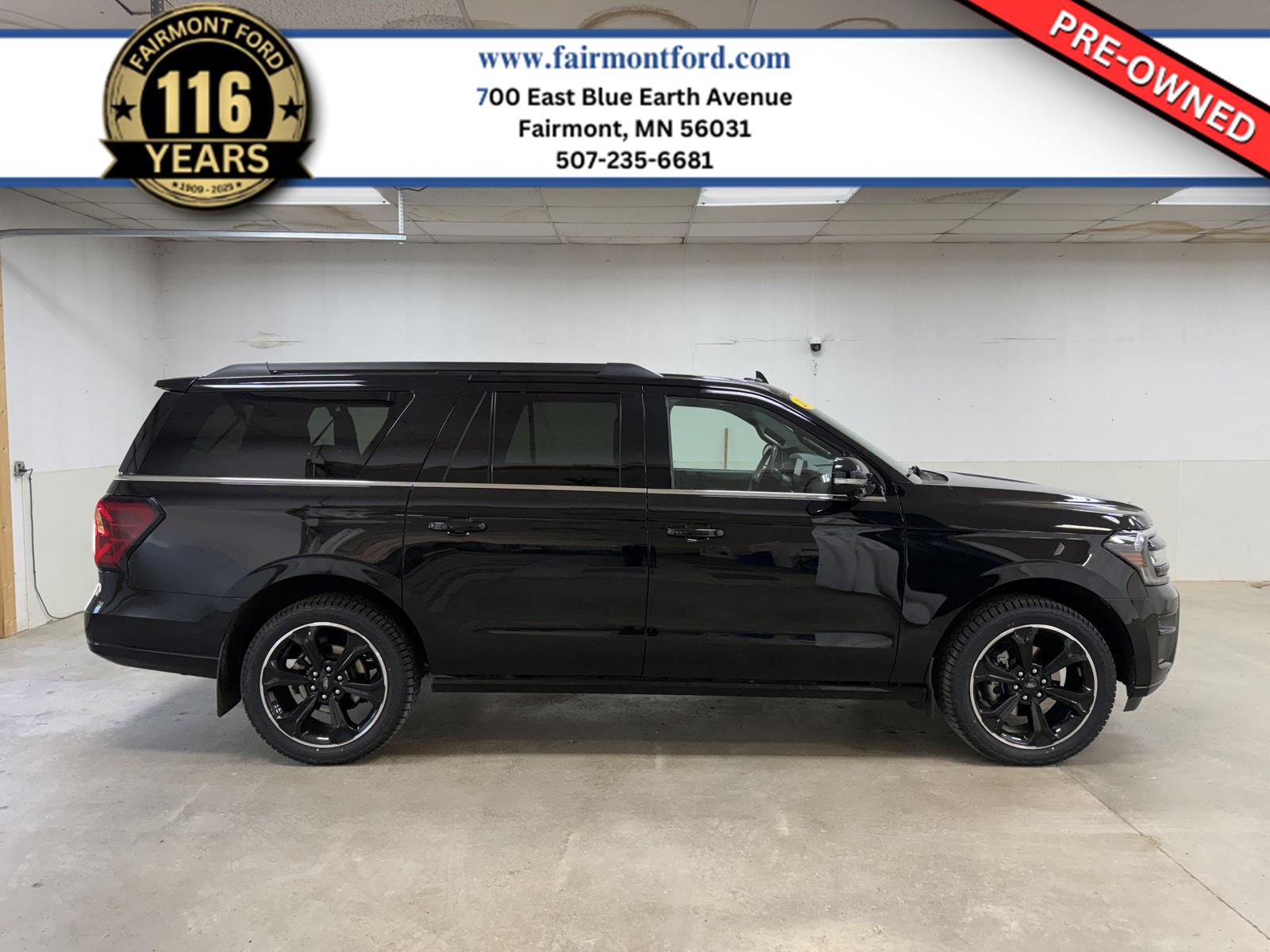 Agate Black Metallic 2024 Ford Expedition SUV / Crossover Four-Wheel Drive Automatic