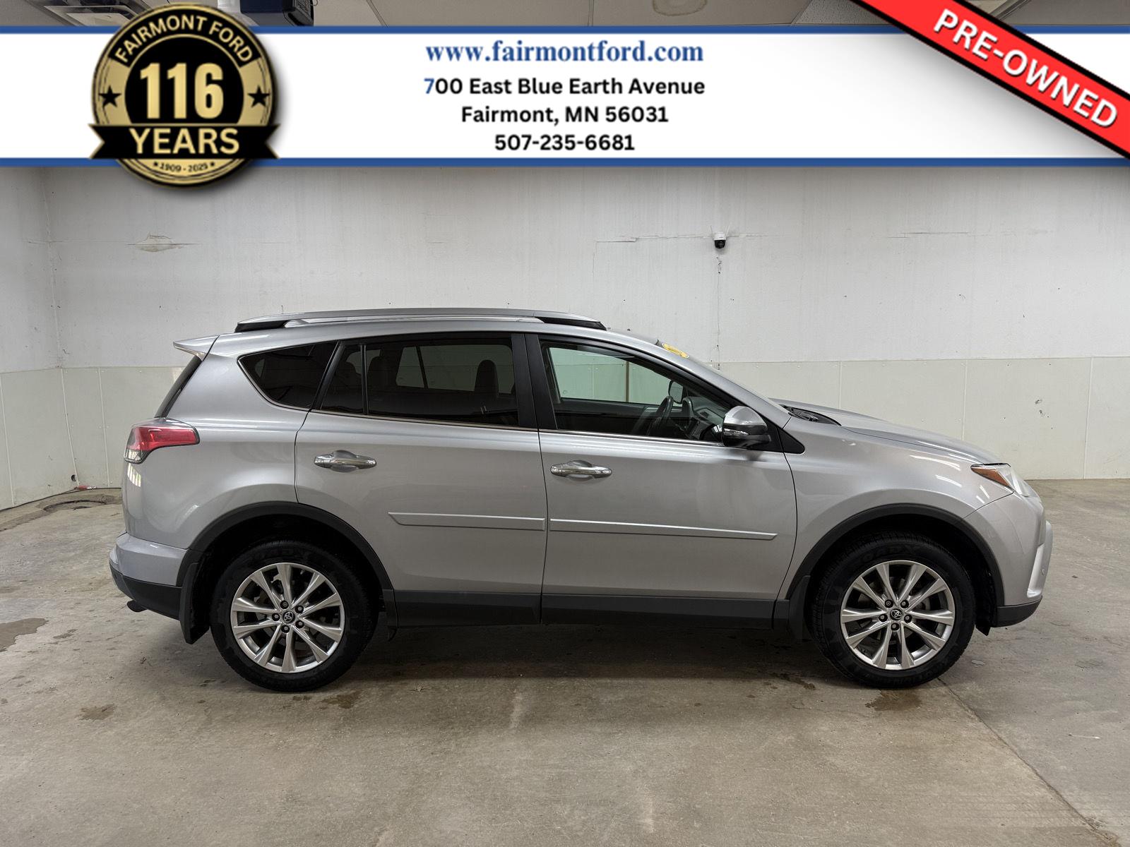 Silver Sky Metallic 2017 Toyota RAV4 SUV / Crossover All-Wheel Drive Automatic