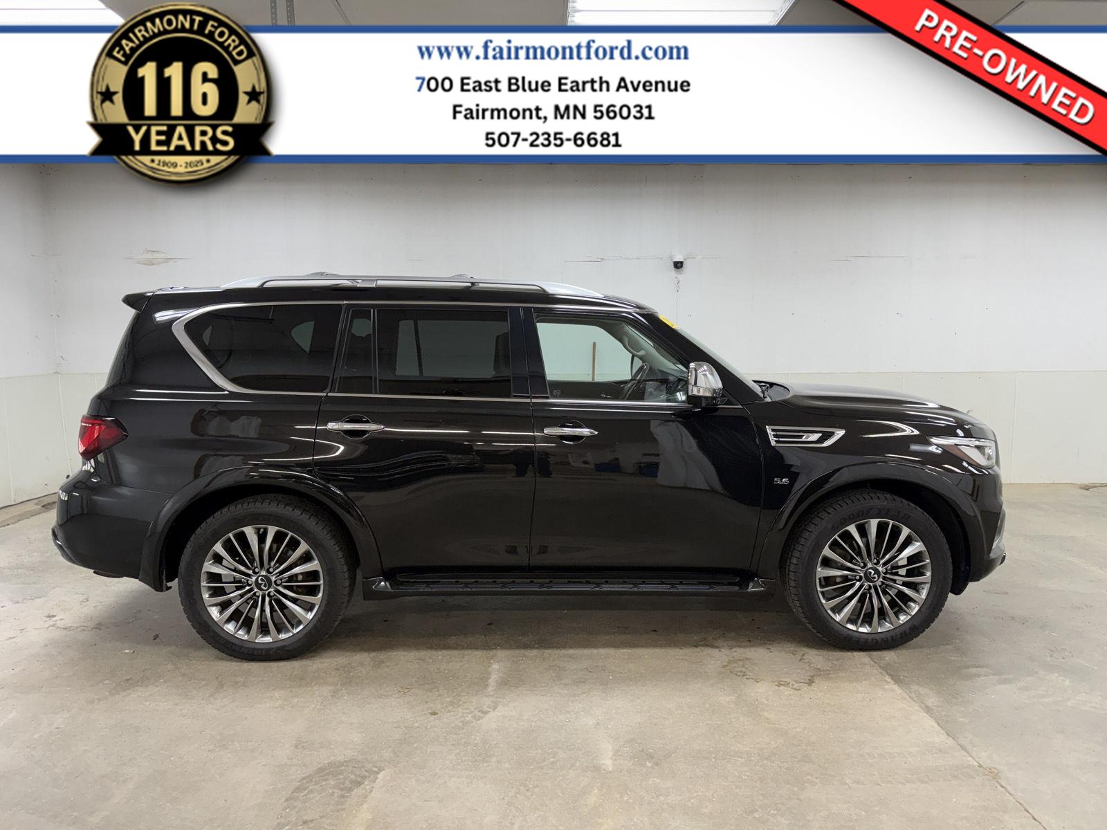 Mineral Black 2018 INFINITI QX80 SUV / Crossover  Automatic