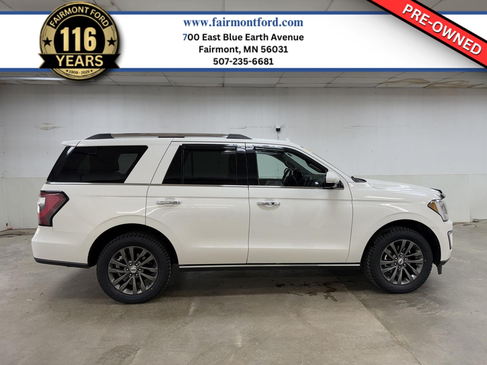 Star White Metallic Tri-Coat 2021 Ford Expedition SUV / Crossover Four-Wheel Drive Automatic