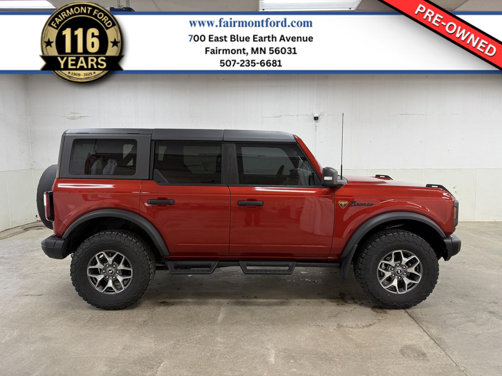 2023 Ford Bronco Badlands Advanced 4-Door 4WD
