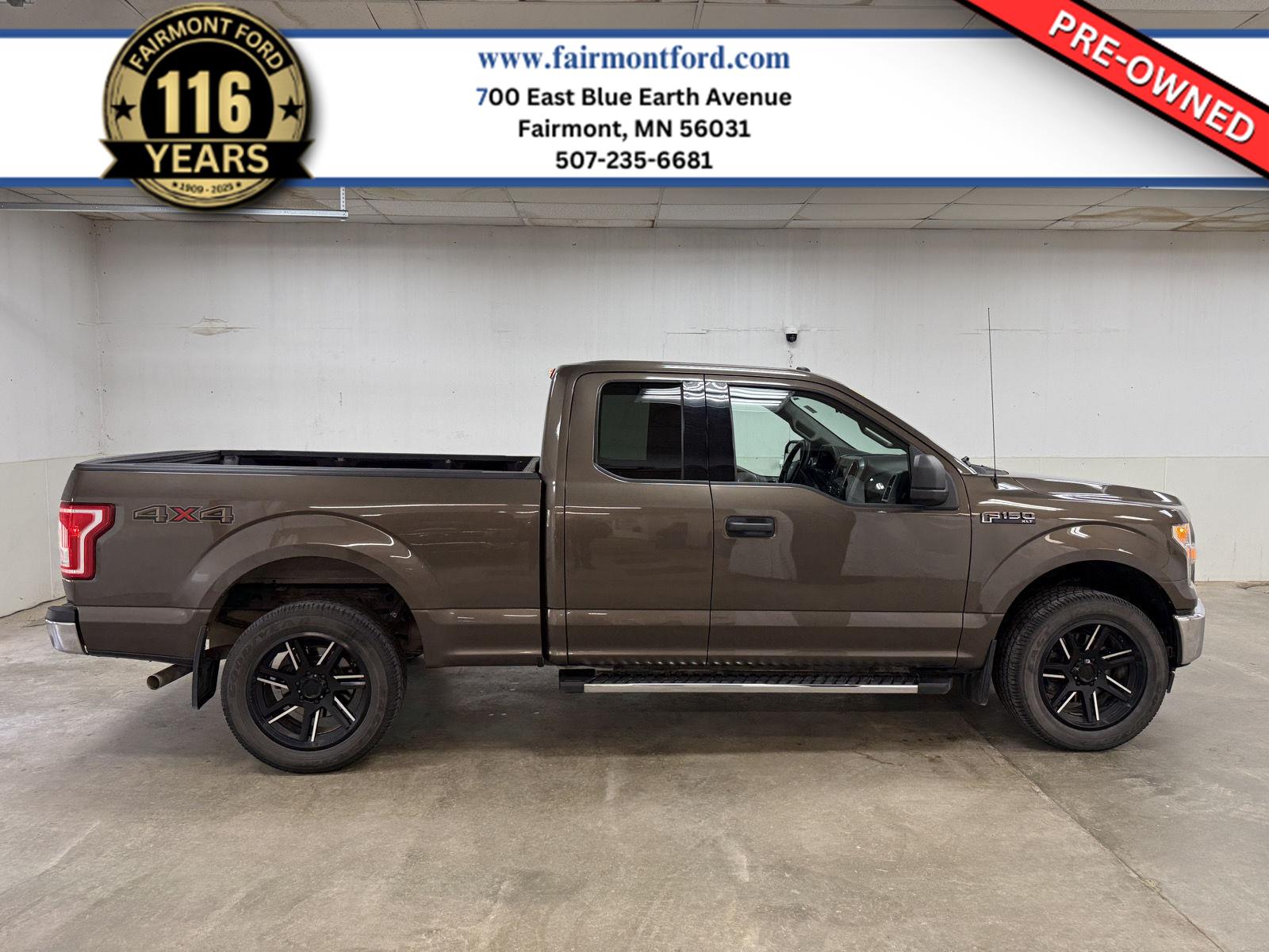 Caribou Metallic 2017 Ford F-150 Pickup Truck Four-Wheel Drive 6-Speed Automatic