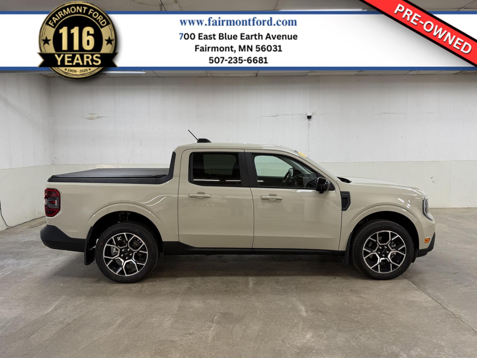 Desert Sand 2025 Ford Maverick Pickup Truck All-Wheel Drive Continuously Variable Transmission