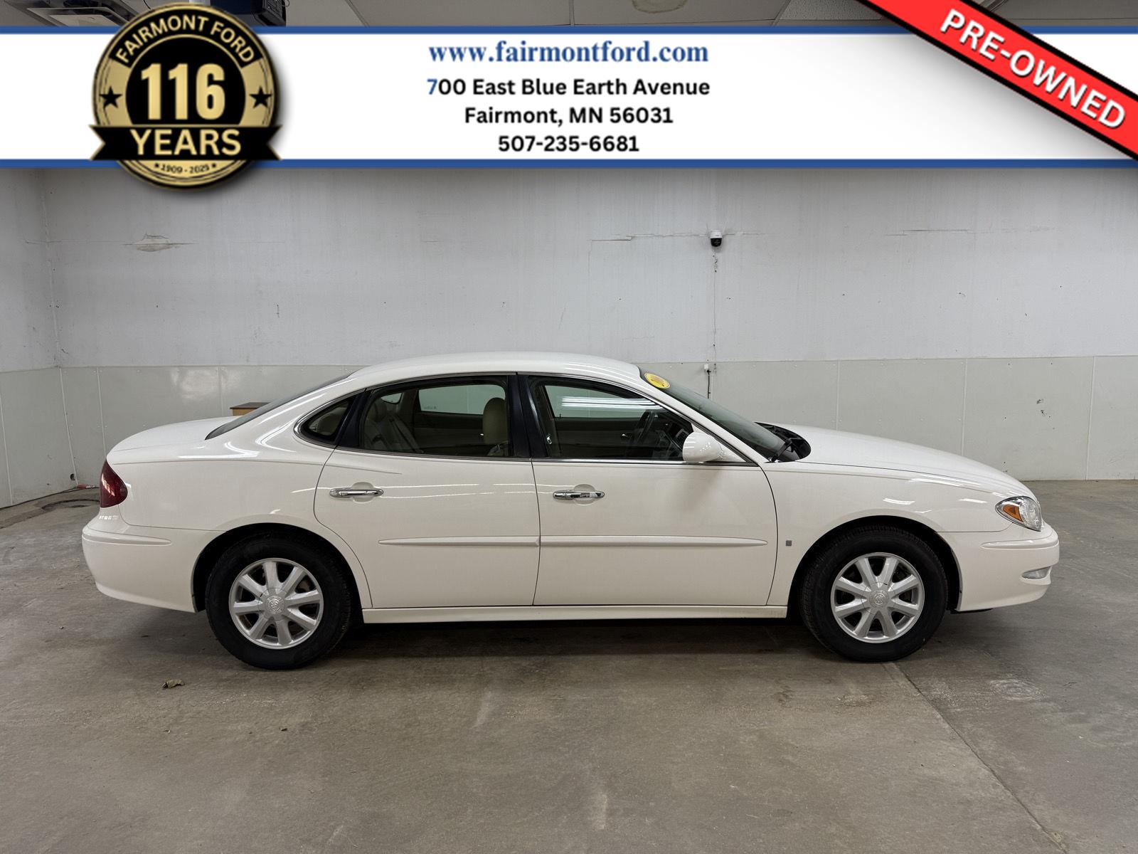 White Opal 2006 Buick LaCrosse Sedan Front-Wheel Drive 4-Speed Automatic