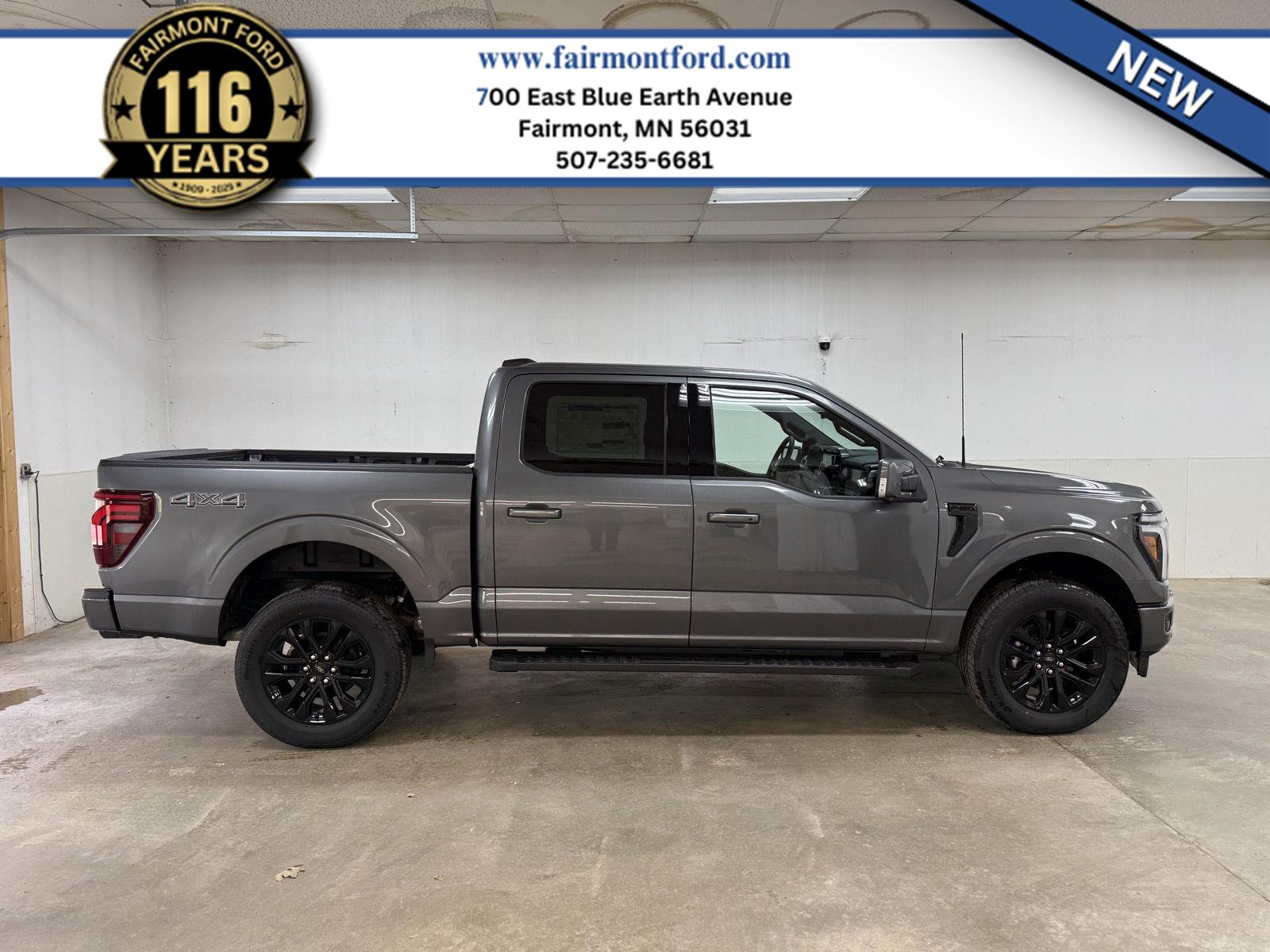 Carbonized Gray Metallic 2026 Ford F-150 Pickup Truck Four-Wheel Drive Automatic
