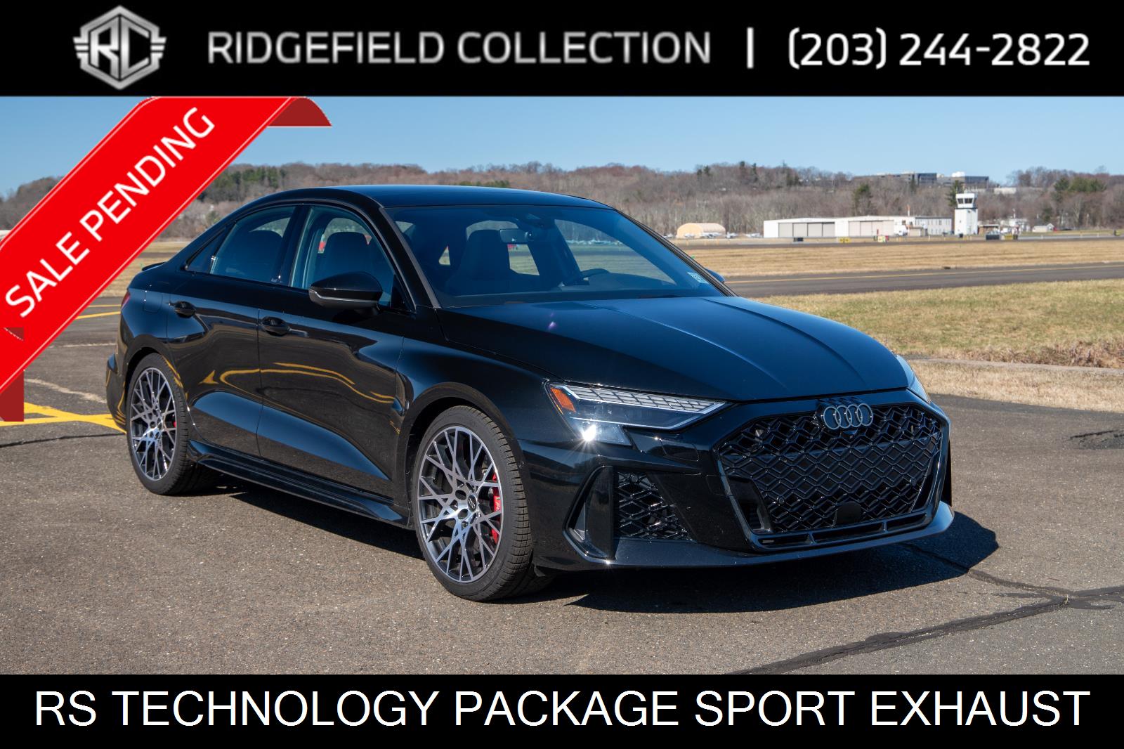 Mythos Black Metallic 2025 Audi RS 3 2.5T quattro Sedan All-Wheel Drive Automatic