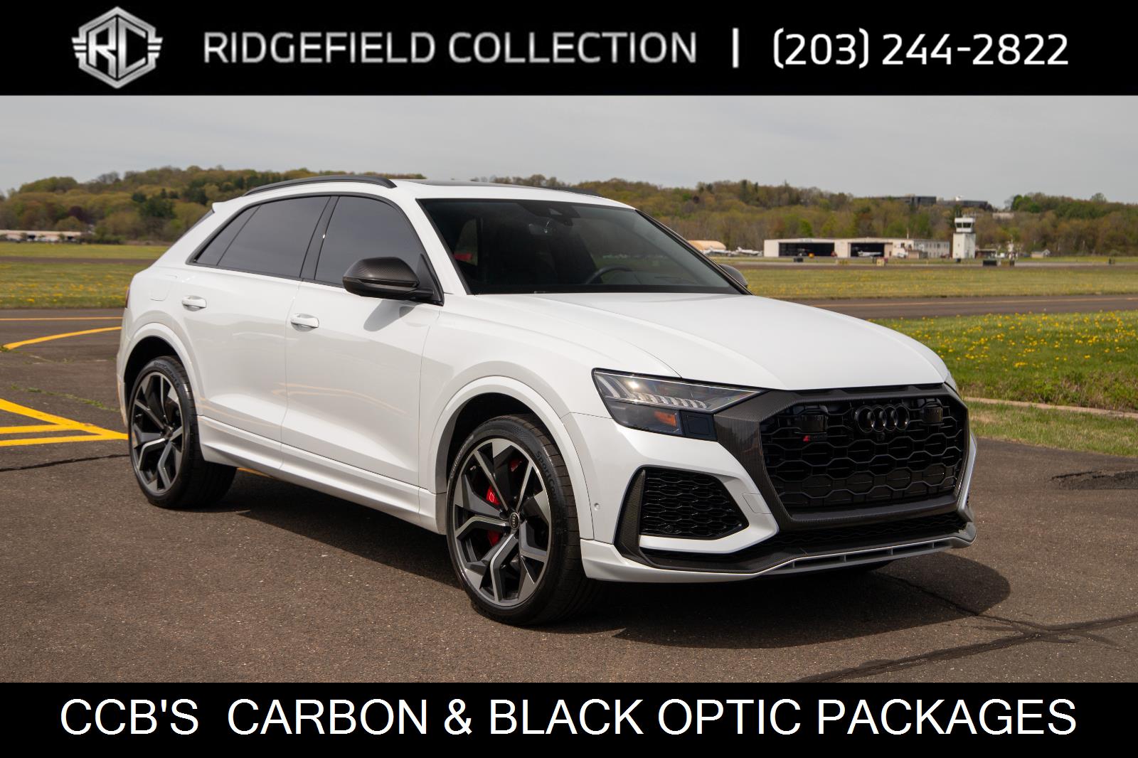 Glacier White Metallic 2021 Audi RS Q8 4.0T quattro AWD SUV / Crossover All-Wheel Drive Automatic