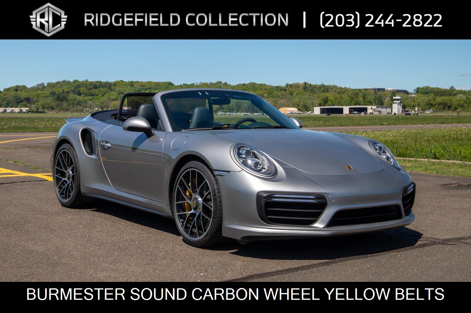 Racing Yellow 2019 Porsche 911 Turbo S Cabriolet AWD Convertible All-Wheel Drive Automatic