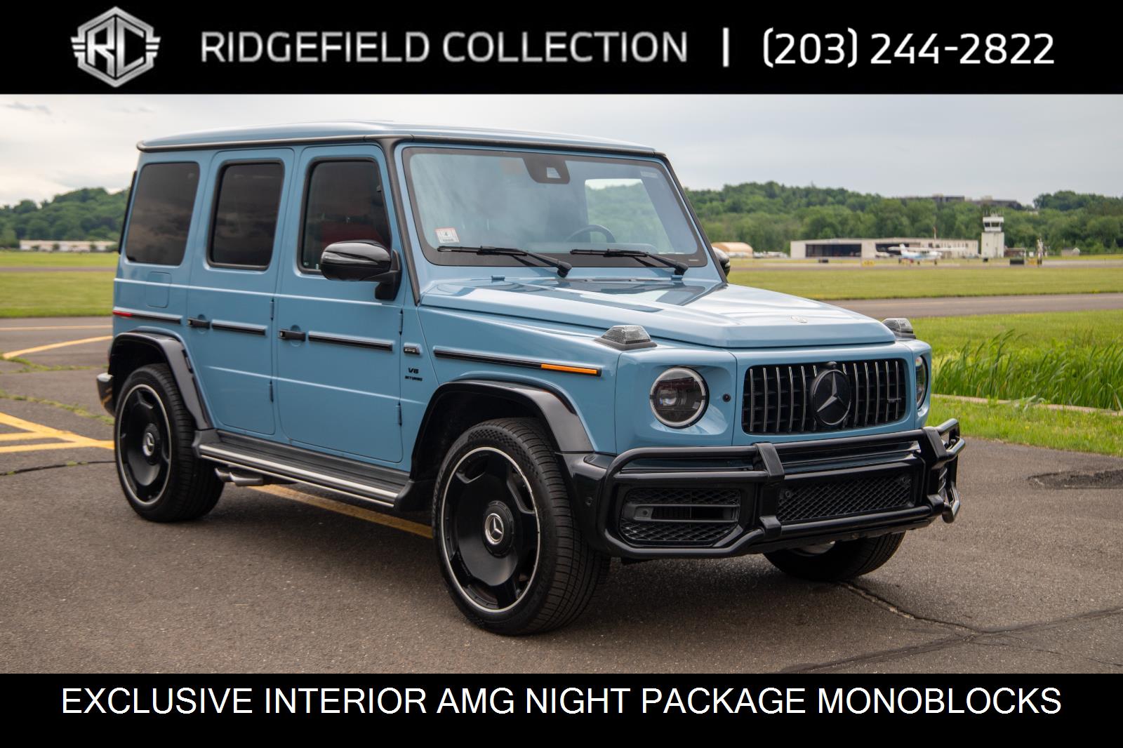 MANUFAKTUR Signature China Blue 2023 Mercedes-Benz G-Class SUV / Crossover All-Wheel Drive Automatic
