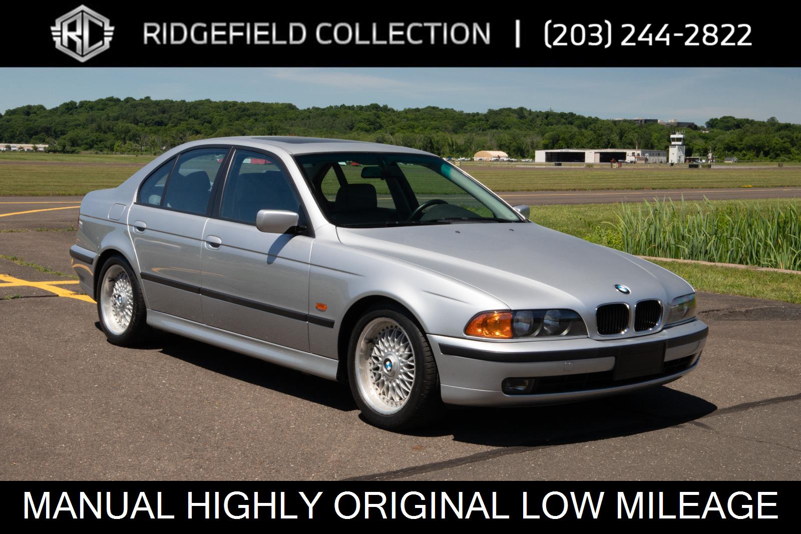 Silver 2000 BMW 5 Series Sedan Rear-Wheel Drive Manual