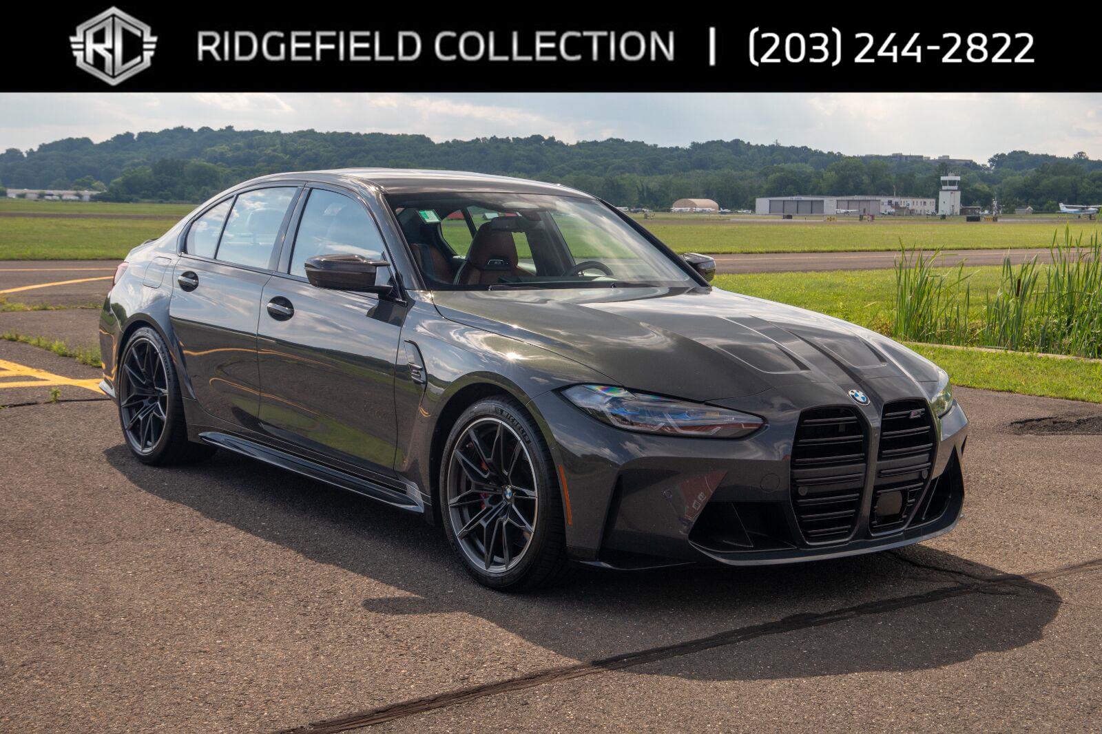 Gray (Individual Dravit Grey Metallic) 2023 BMW M3 Sedan All-Wheel Drive Automatic