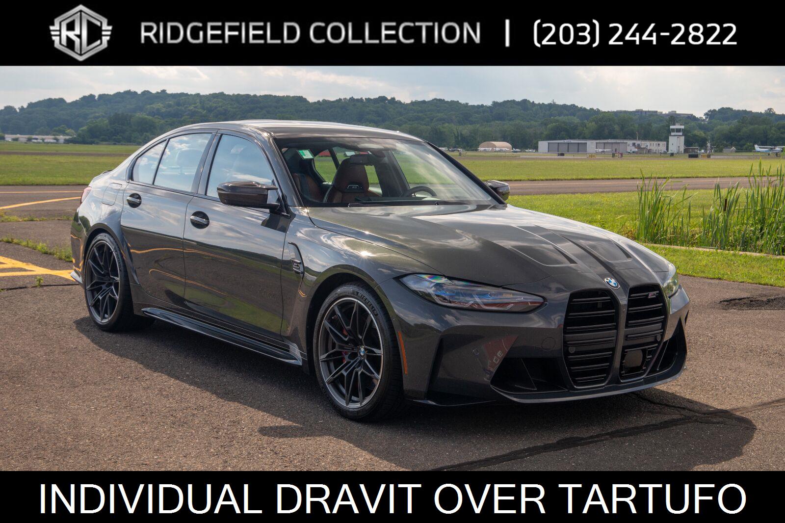 Gray (Individual Dravit Grey Metallic) 2023 BMW M3 Sedan All-Wheel Drive Automatic