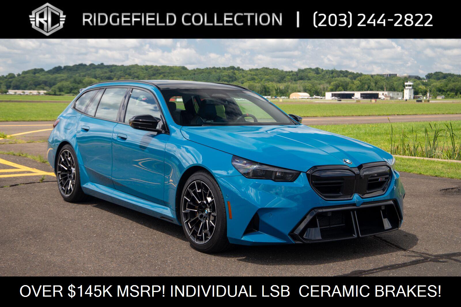 Marina Bay Blue Metallic 2025 BMW M5 Wagon All-Wheel Drive Automatic