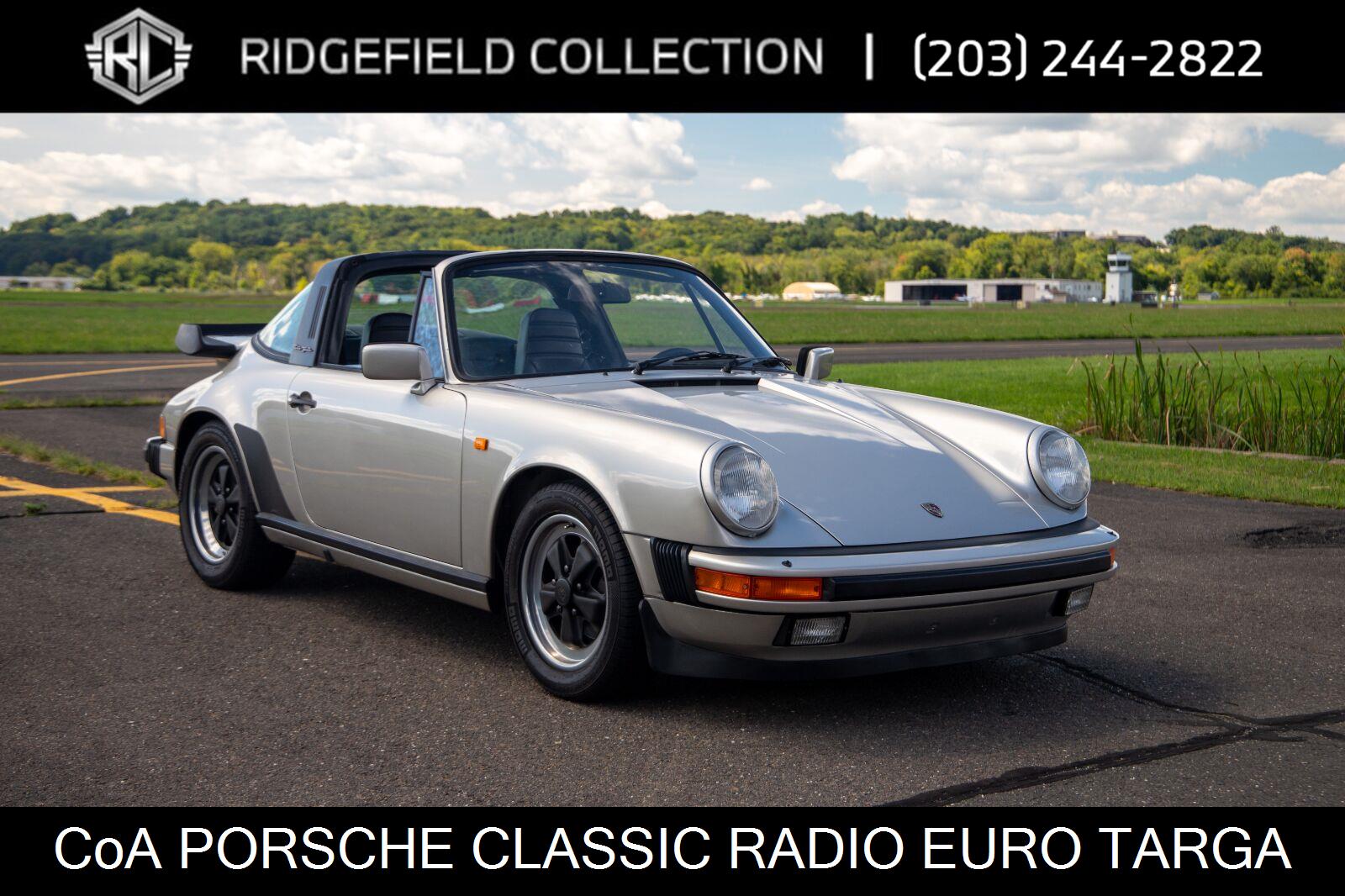 Silver 1984 Porsche 911 Coupe