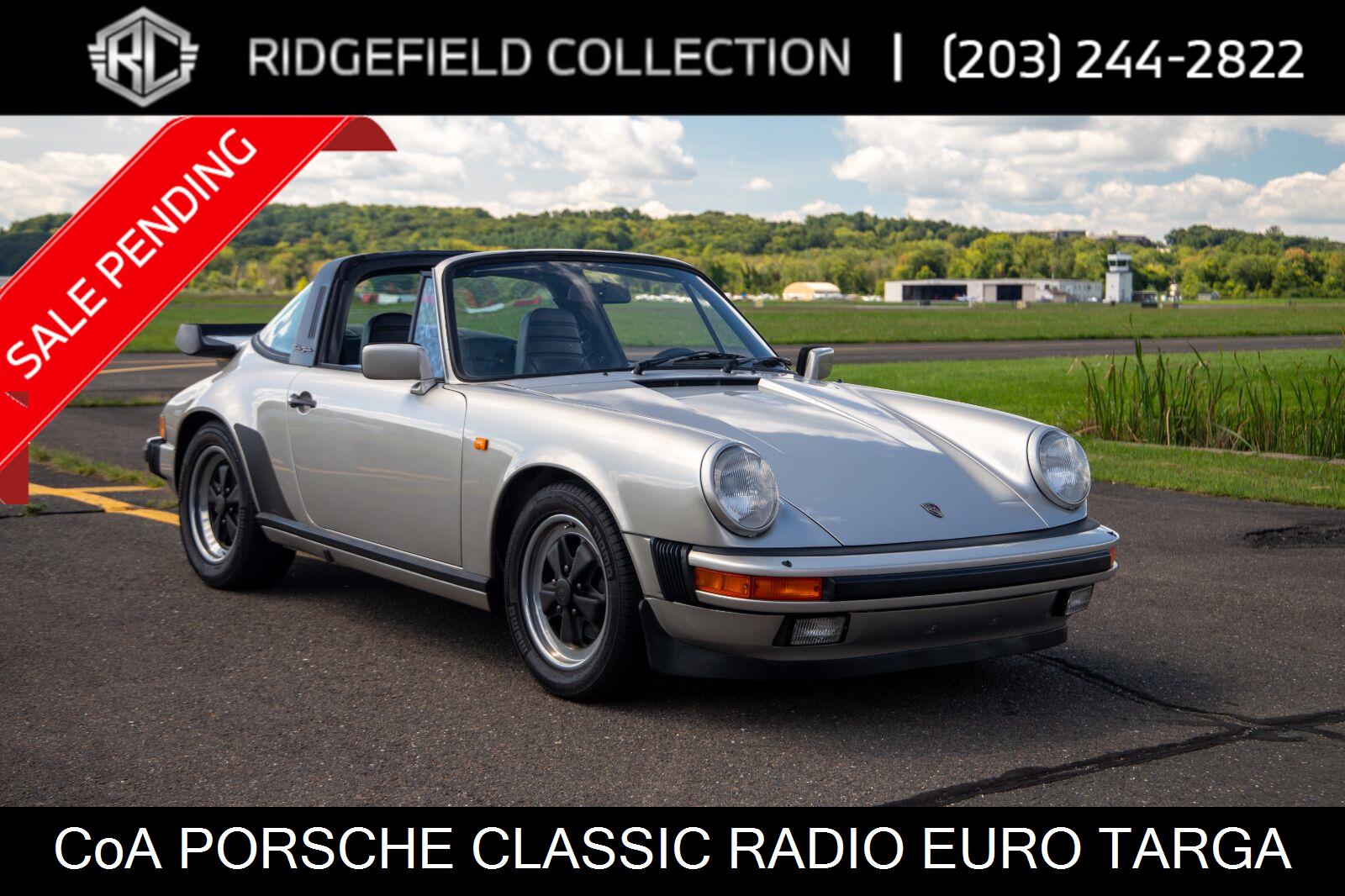 Silver 1984 Porsche 911 Coupe