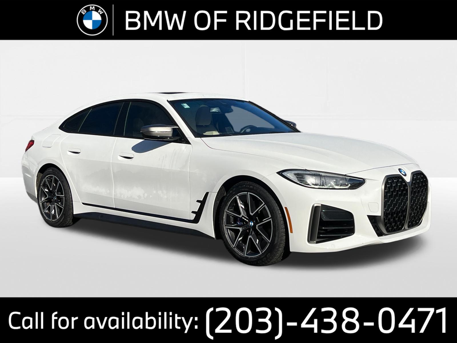 Alpine White 2022 BMW 4 Series M440i Gran Coupe xDrive Coupe All-Wheel Drive Automatic