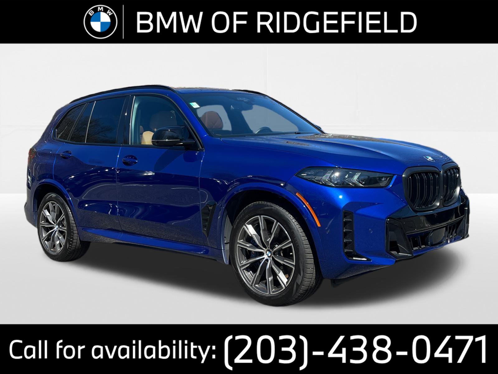 Marina Bay Blue Metallic 2024 BMW X5 M60i xDrive AWD SUV / Crossover All-Wheel Drive Automatic