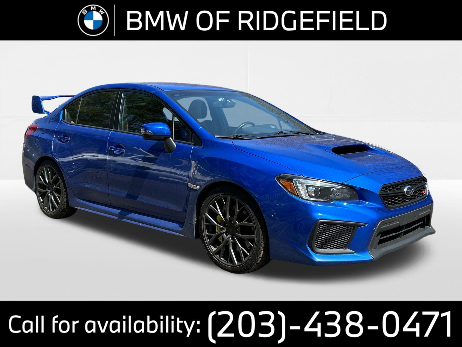 WR Blue Pearl 2019 Subaru WRX STI AWD Sedan All-Wheel Drive Manual