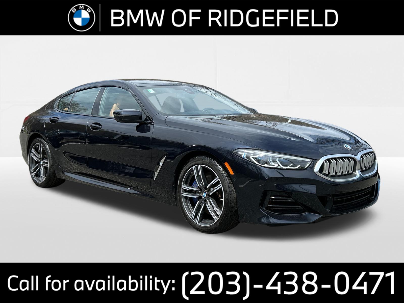 Carbon Black Metallic 2024 BMW 8 Series Coupe All-Wheel Drive Automatic