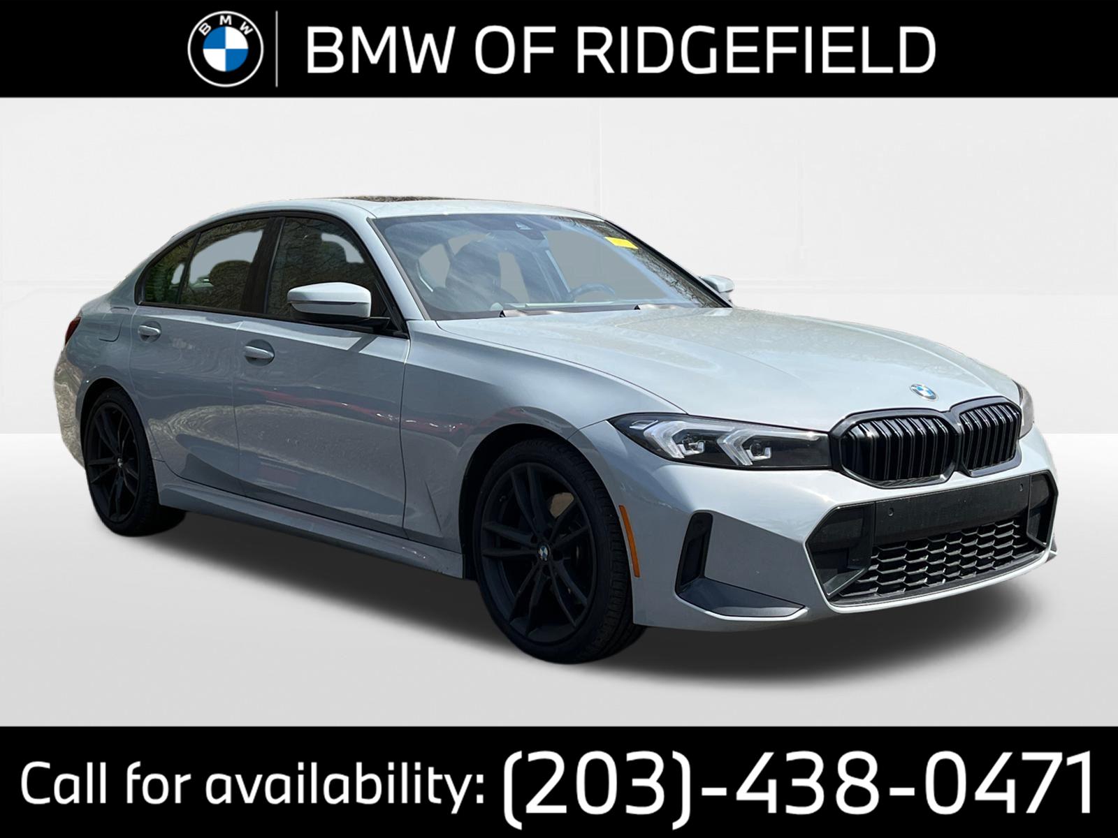 Gray (Brooklyn Grey Metallic) 2023 BMW 3 Series 330i xDrive AWD Sedan All-Wheel Drive Automatic