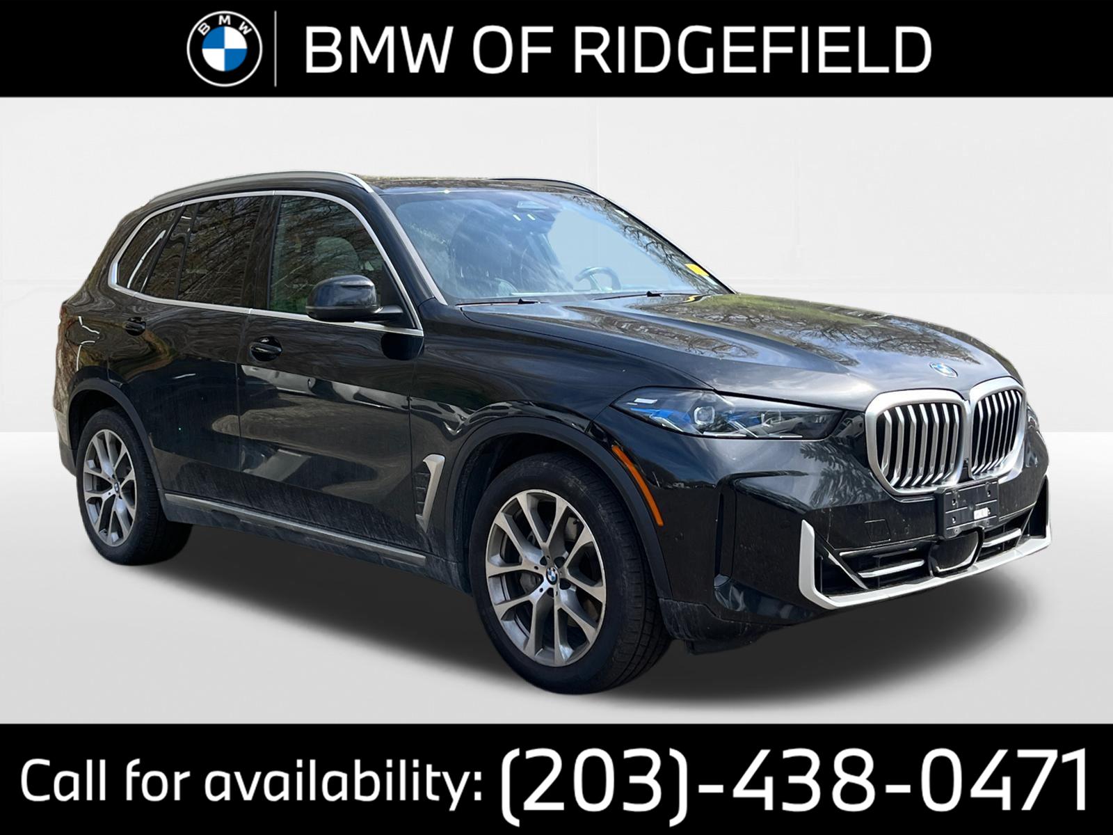 Black Sapphire Metallic 2024 BMW X5 xDrive40i AWD SUV / Crossover All-Wheel Drive Automatic