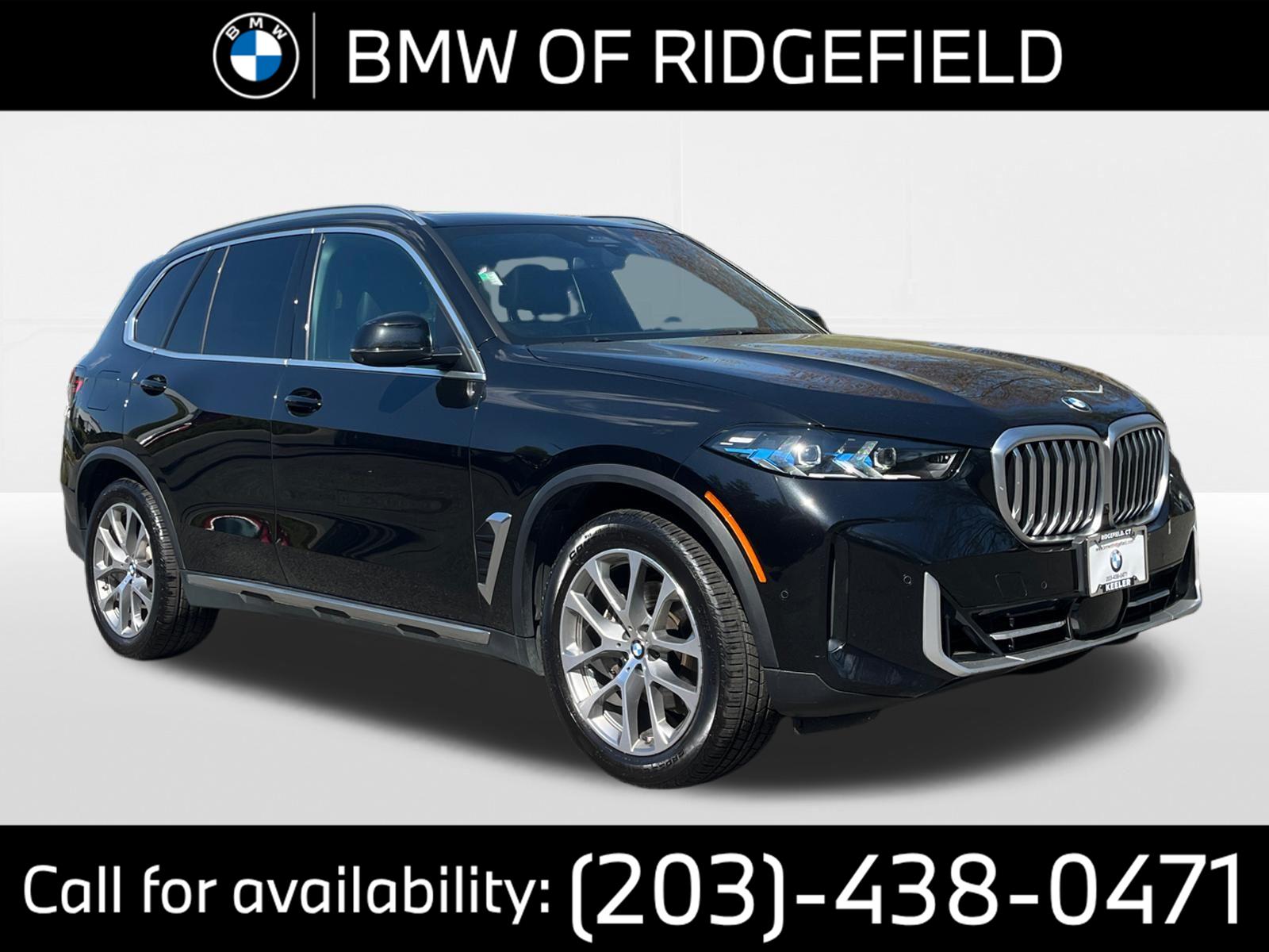 Black Sapphire Metallic 2024 BMW X5 SUV / Crossover All-Wheel Drive Automatic