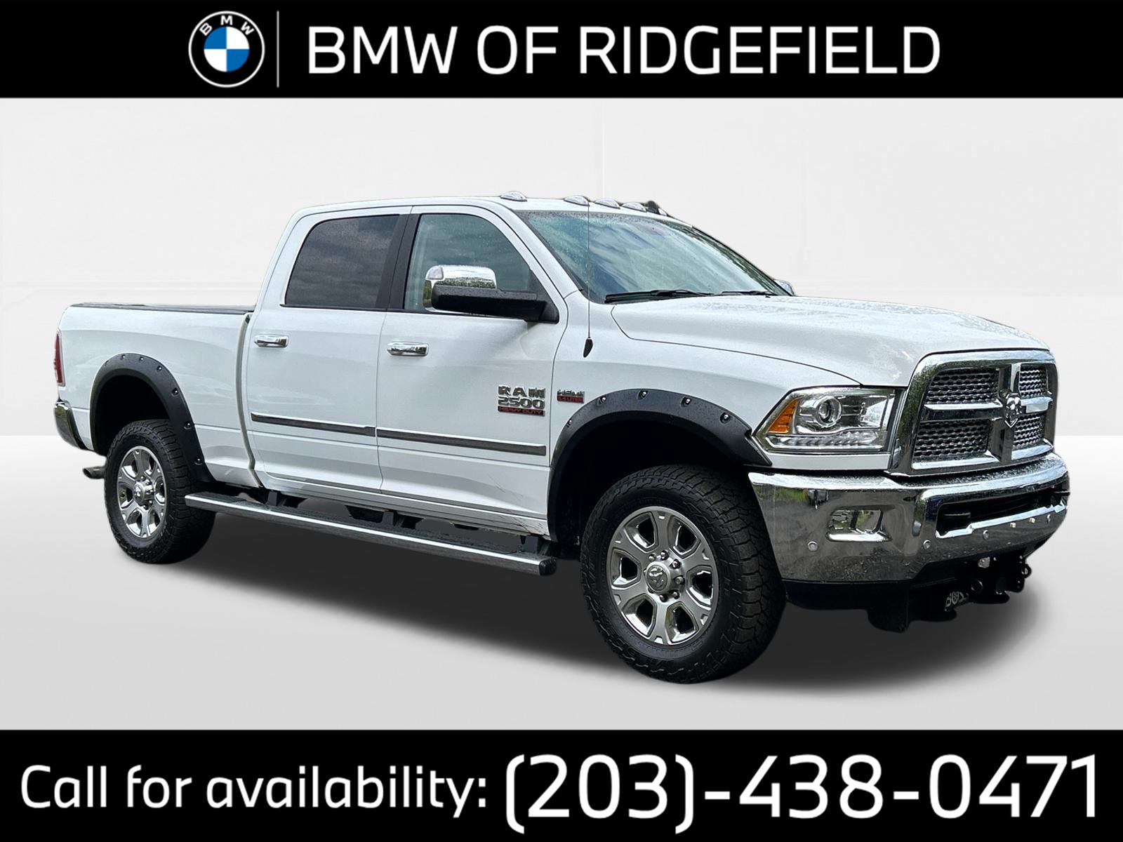 Bright White Clearcoat 2017 RAM 2500 Pickup Truck Four-Wheel Drive 6-Speed Automatic