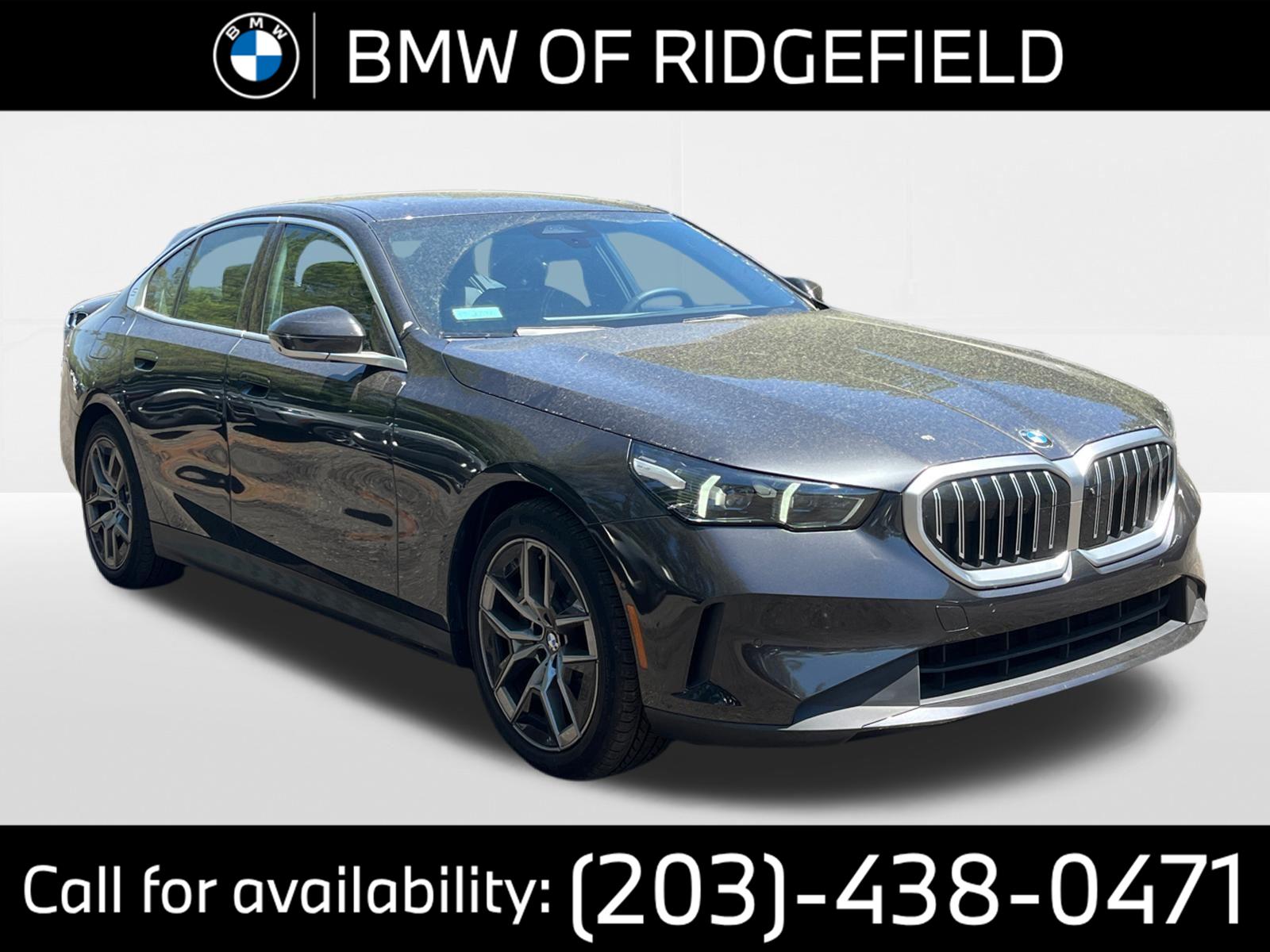 Gray (Dark Graphite Metallic) 2026 BMW 5 Series Sedan All-Wheel Drive Automatic