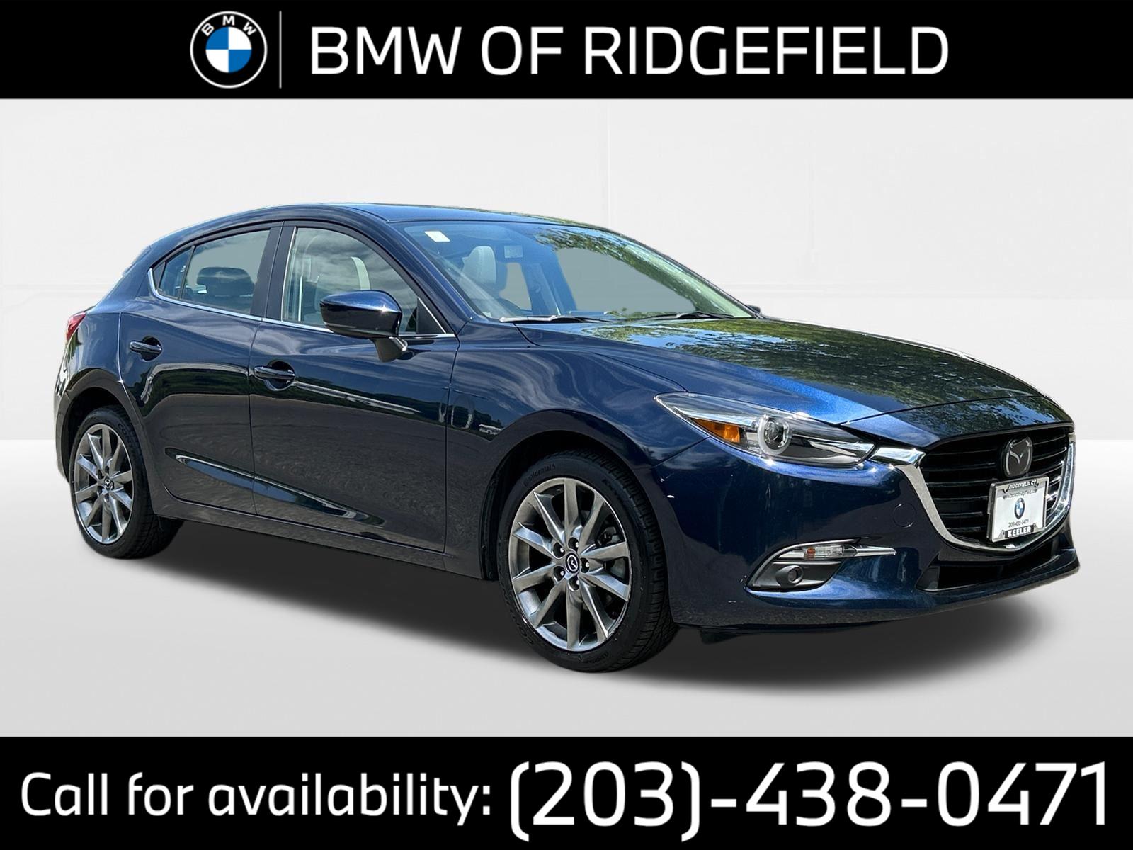 Deep Crystal Blue Mica 2018 Mazda MAZDA3 Hatchback Front-Wheel Drive Automatic