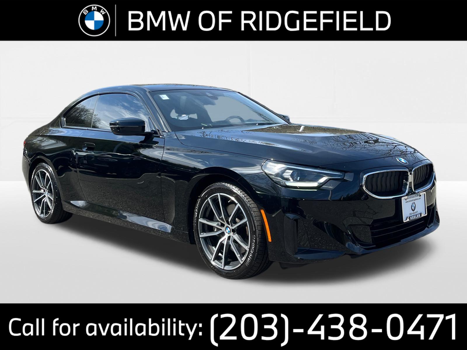Jet Black 2024 BMW 2 Series Coupe All-Wheel Drive Automatic