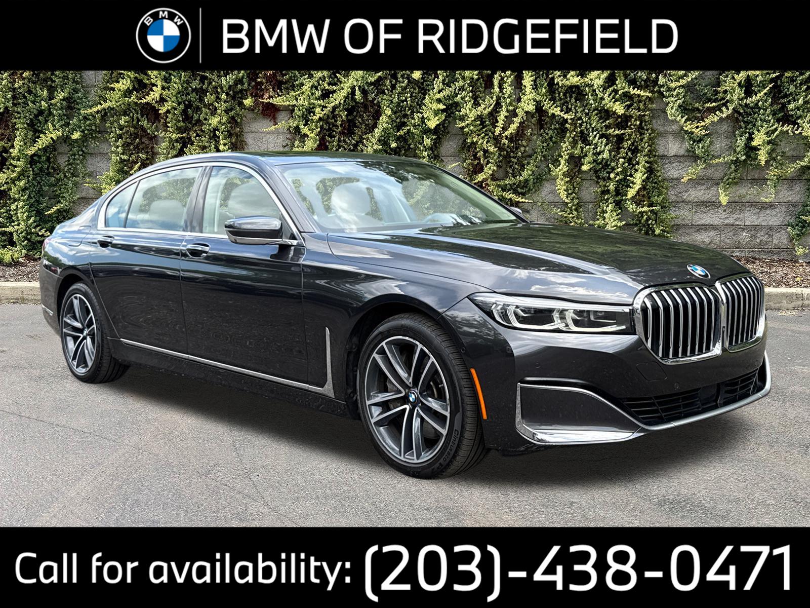 Gray (Dark Graphite Metallic) 2021 BMW 7 Series Sedan All-Wheel Drive 8-Speed Automatic