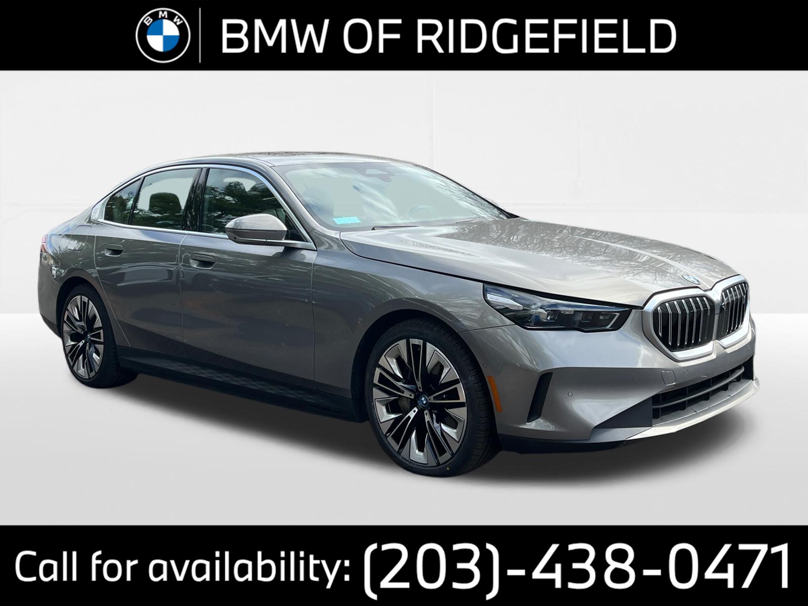 Gray (Oxide Grey Metallic) 2025 BMW i5 Sedan All-Wheel Drive Automatic