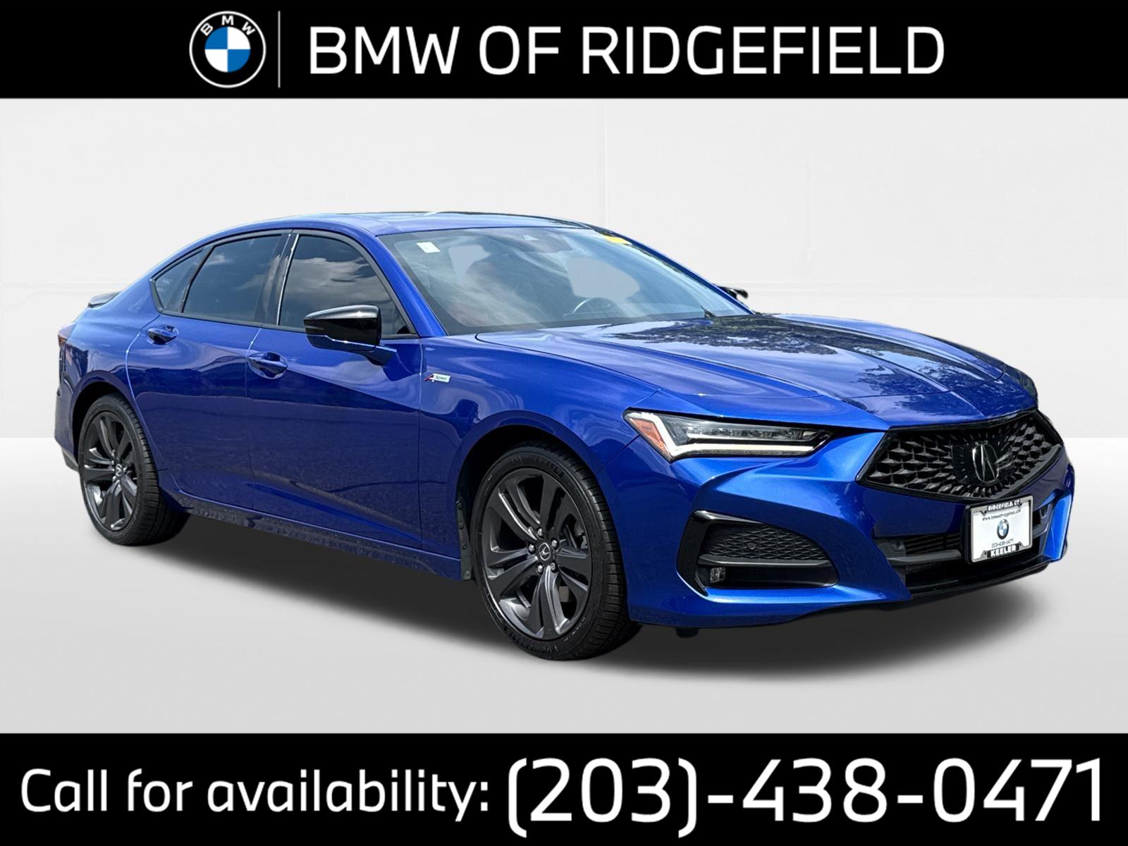 Apex Blue Pearl 2022 Acura TLX Sedan All-Wheel Drive Automatic