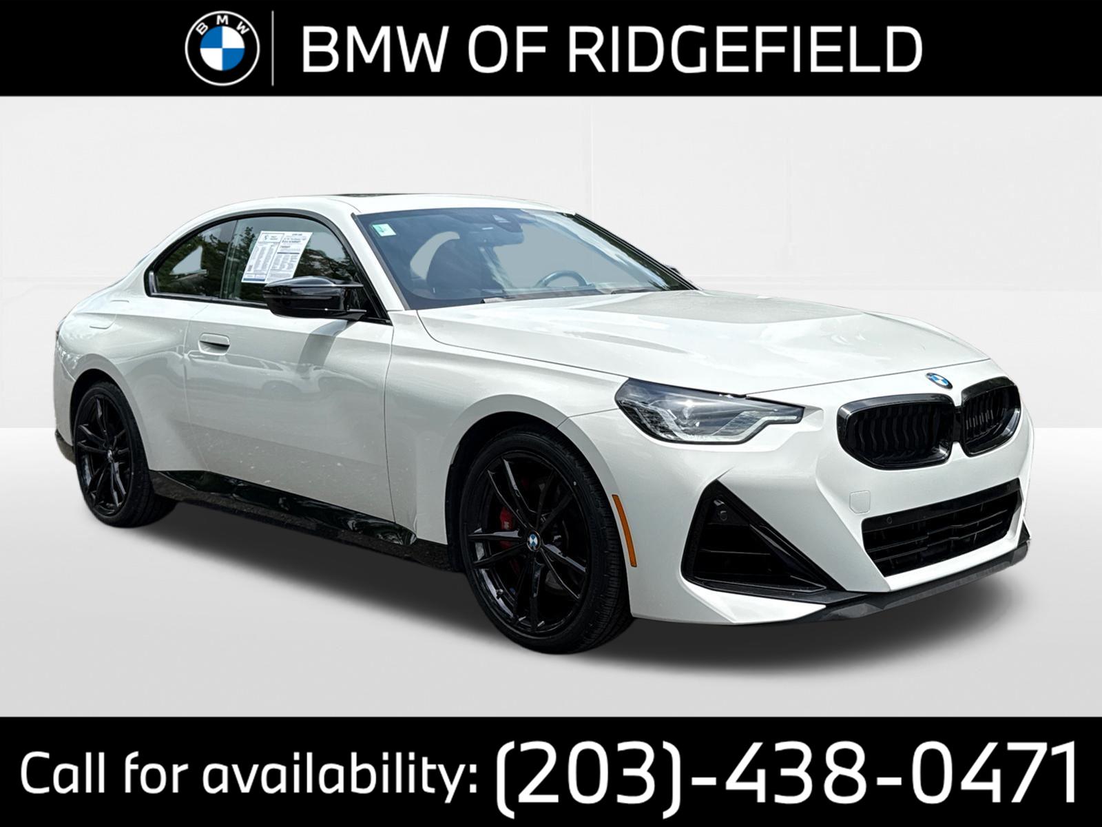 Alpine White 2023 BMW 2 Series Coupe All-Wheel Drive Automatic