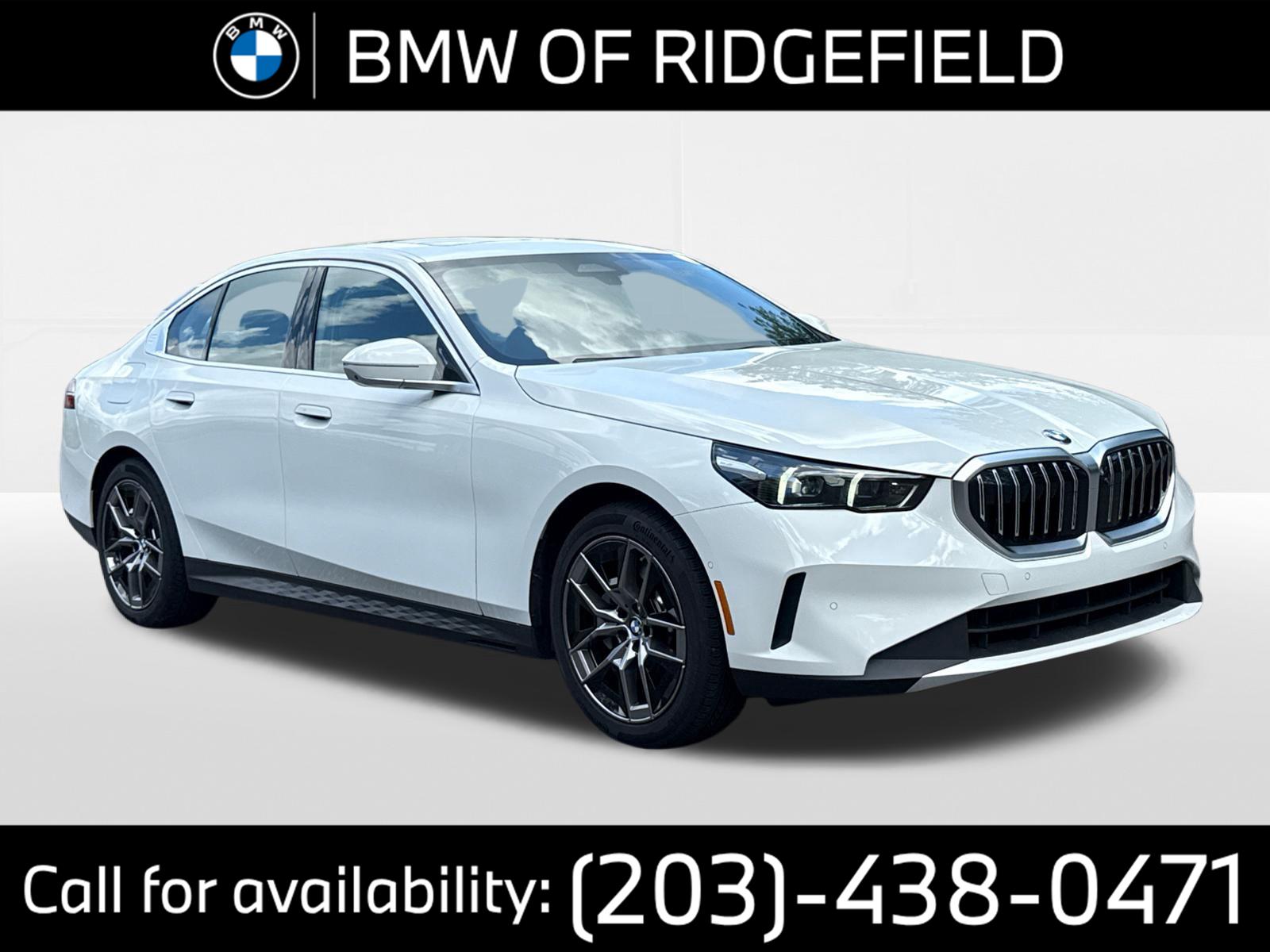 Alpine White 2026 BMW 5 Series Sedan All-Wheel Drive Automatic