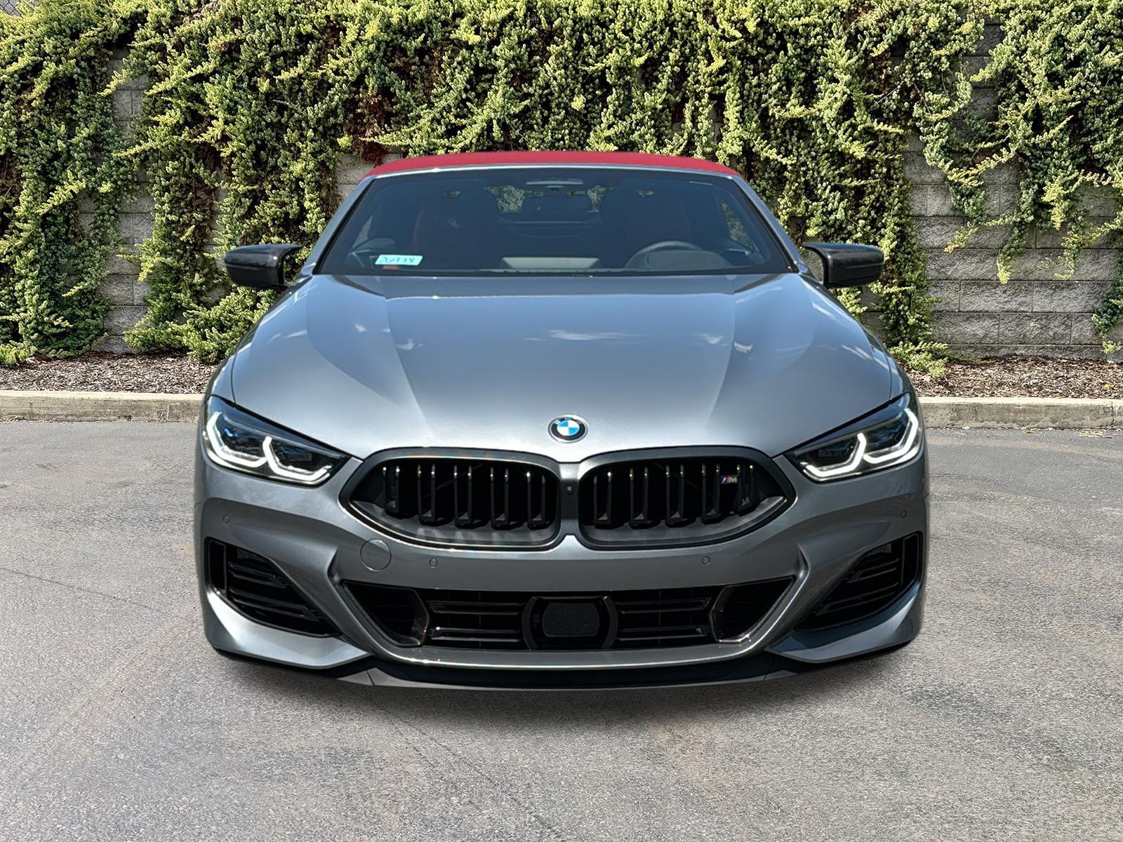 Gray (Skyscraper Grey Metallic) 2026 BMW 8 Series Convertible All-Wheel Drive 8-Speed Automatic