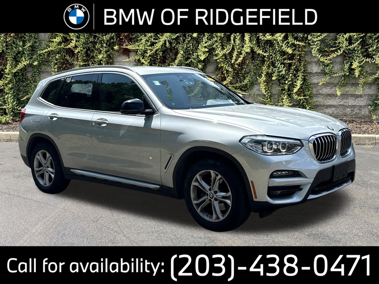 Glacier Silver Metallic 2021 BMW X3 SUV / Crossover All-Wheel Drive Automatic