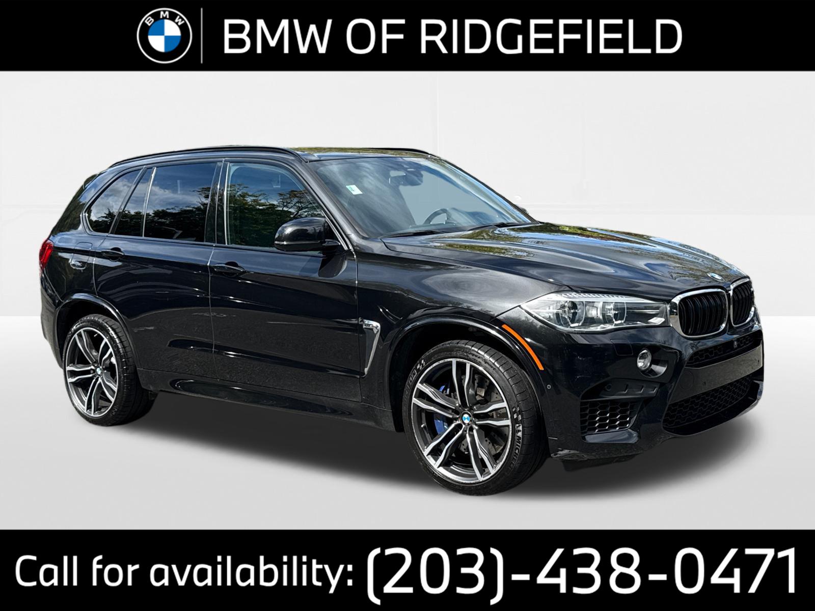 Black Sapphire Metallic 2018 BMW X5 M SUV / Crossover All-Wheel Drive Automatic