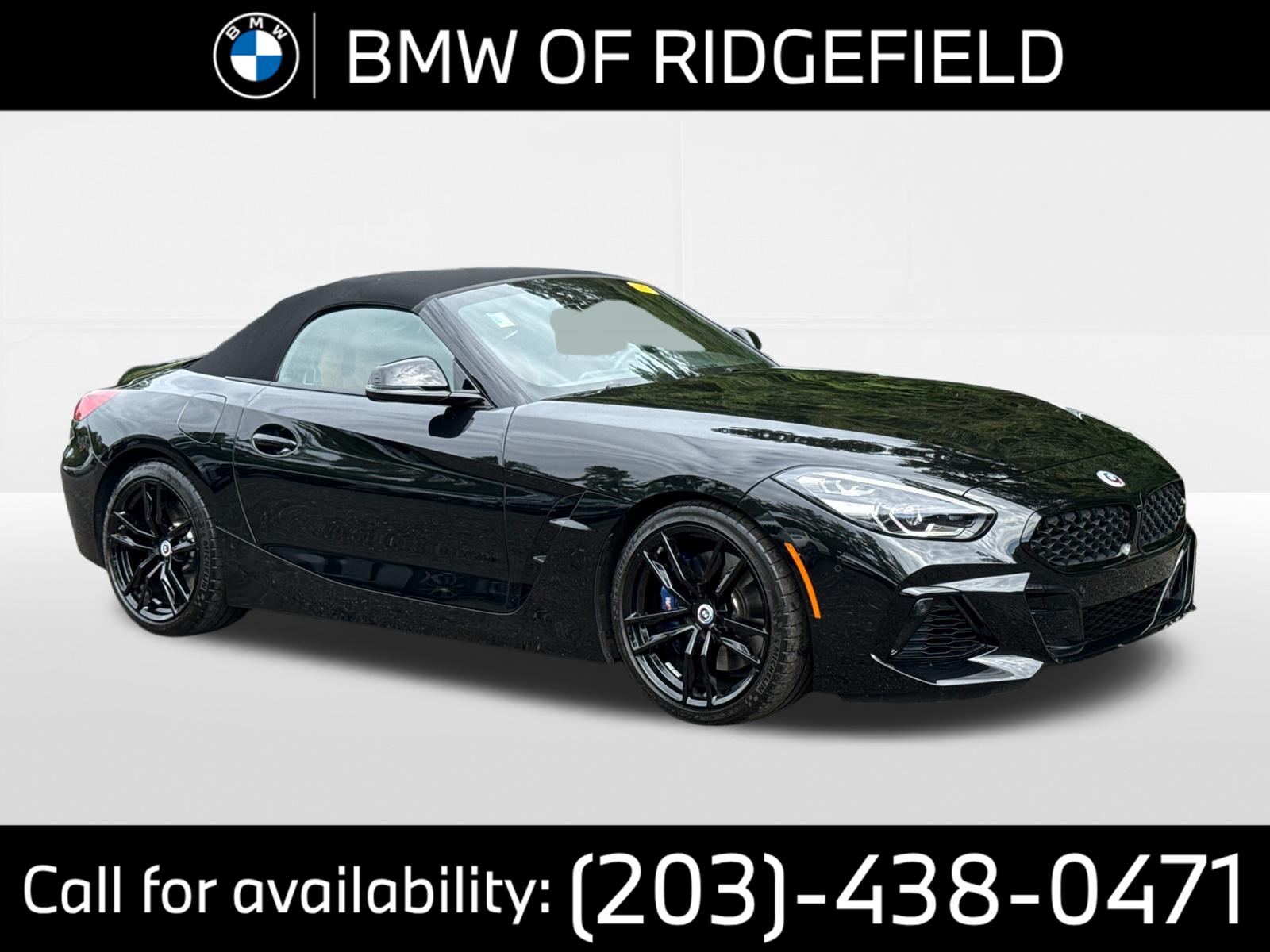 Black Sapphire Metallic 2022 BMW Z4 Convertible Rear-Wheel Drive Automatic