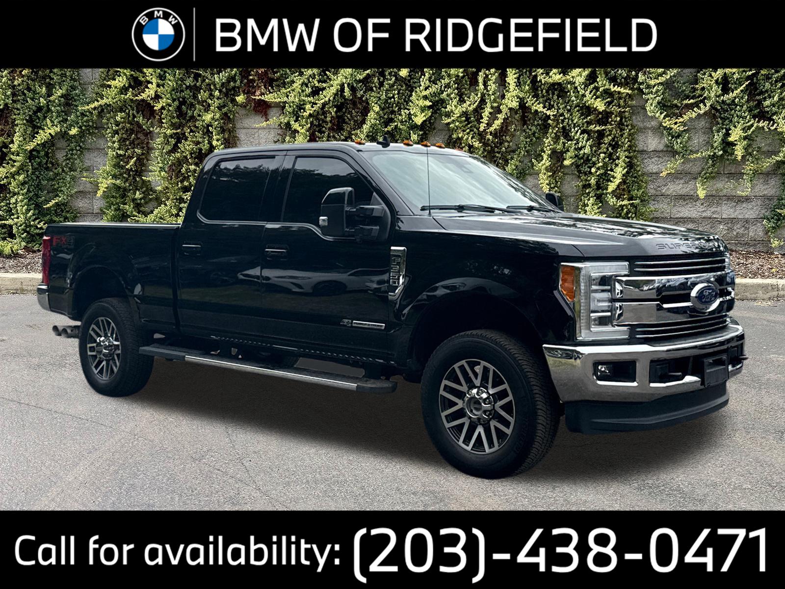Agate Black 2019 Ford F-350 Super Duty Pickup Truck Four-Wheel Drive 6-Speed Automatic
