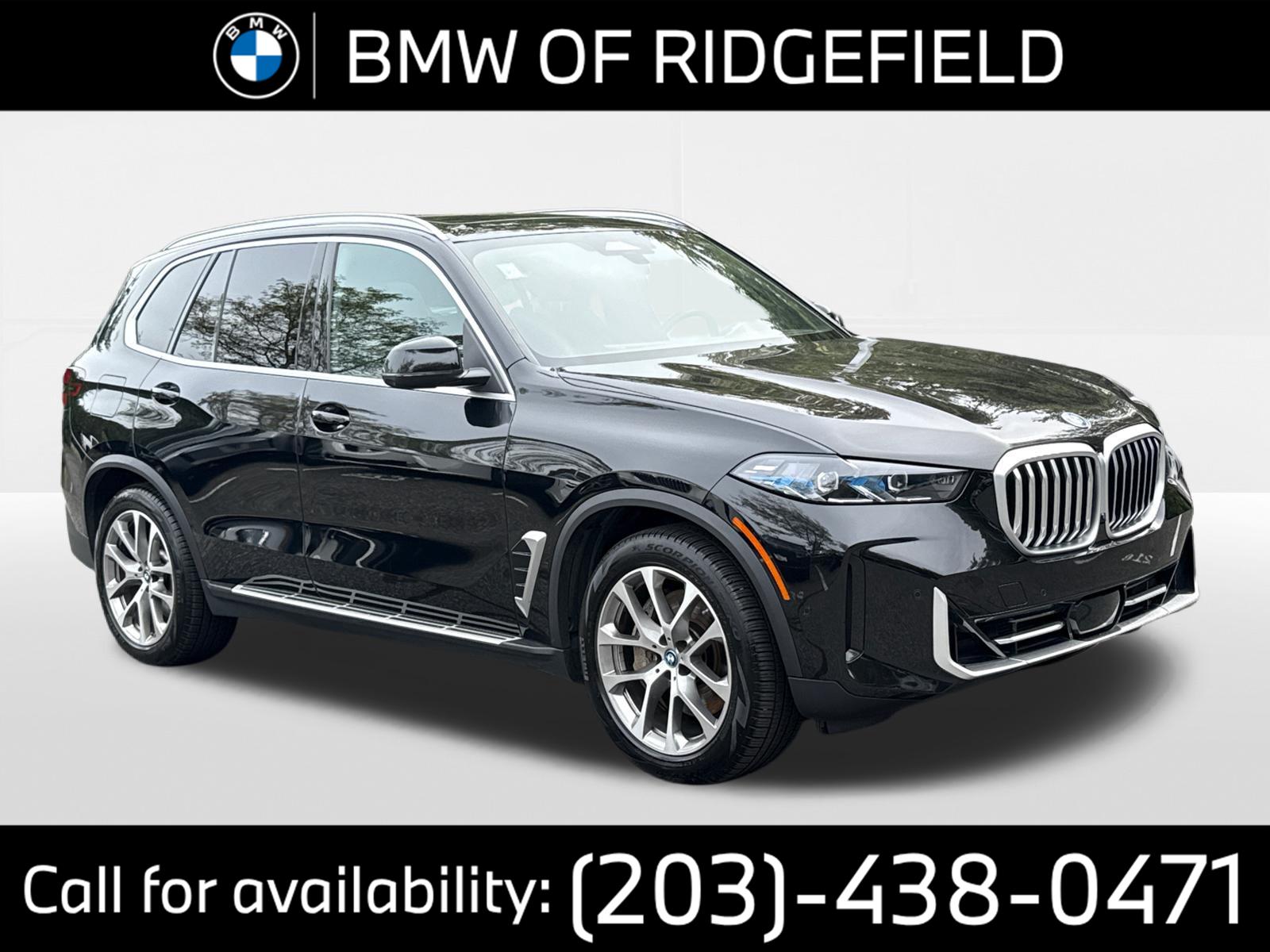 Black Sapphire Metallic 2025 BMW X5 SUV / Crossover All-Wheel Drive Automatic