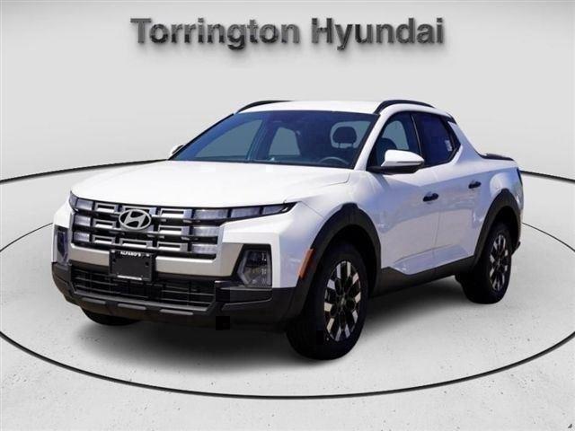Atlas White 2026 Hyundai Santa Cruz Pickup Truck All-Wheel Drive Automatic