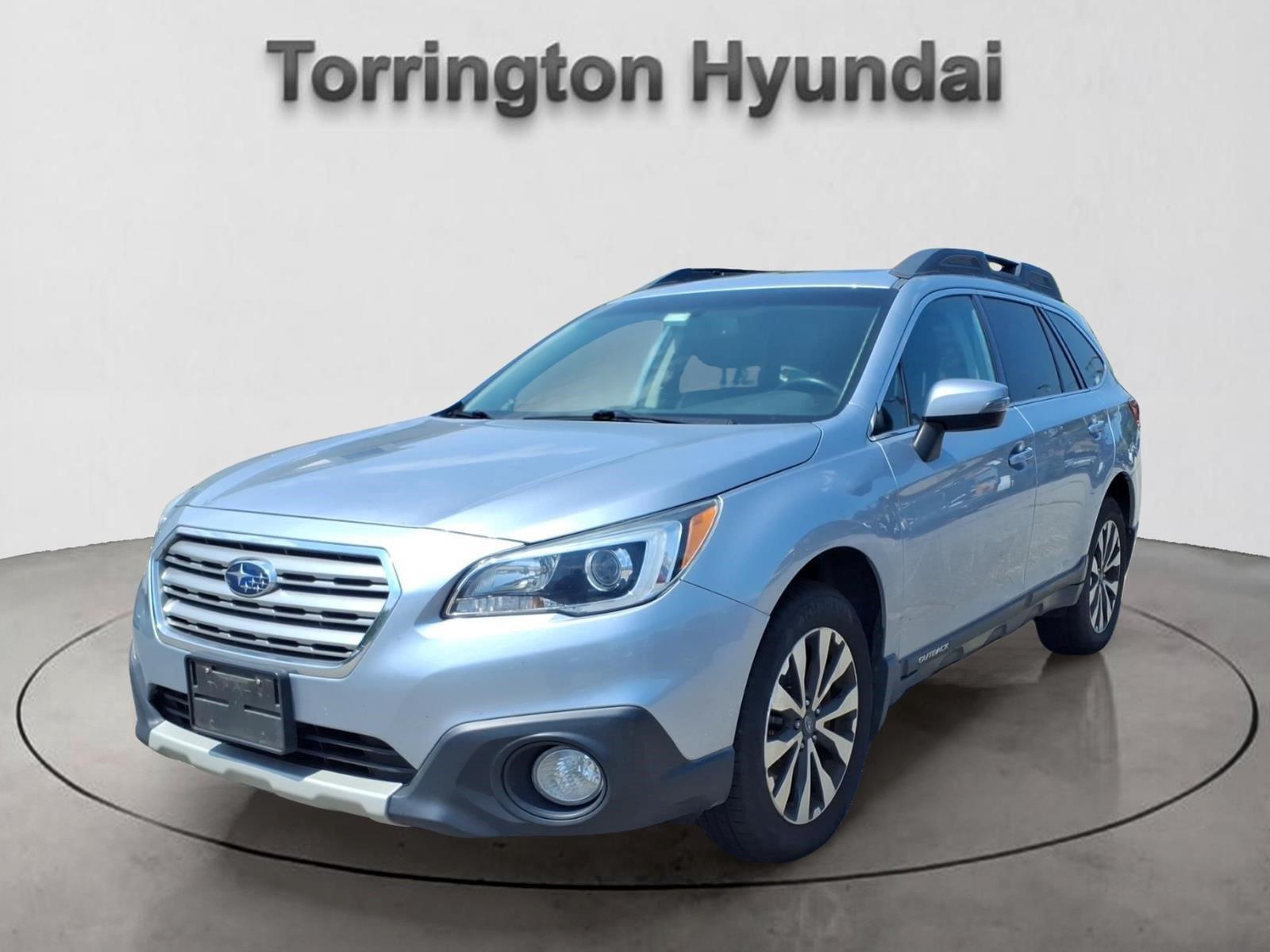 Ice Silver Metallic 2015 Subaru Outback Wagon All-Wheel Drive Continuously Variable Transmission