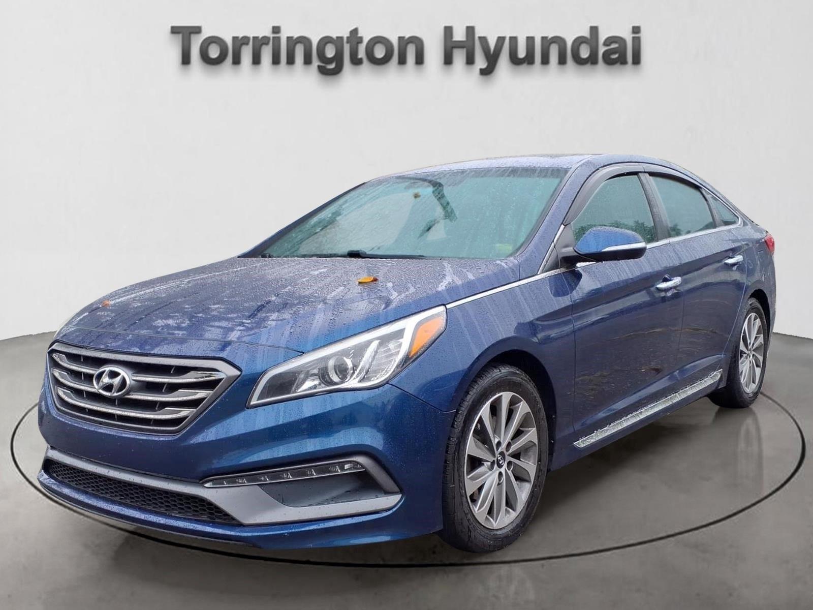 Lakeside Blue 2016 Hyundai Sonata Sedan Front-Wheel Drive Automatic